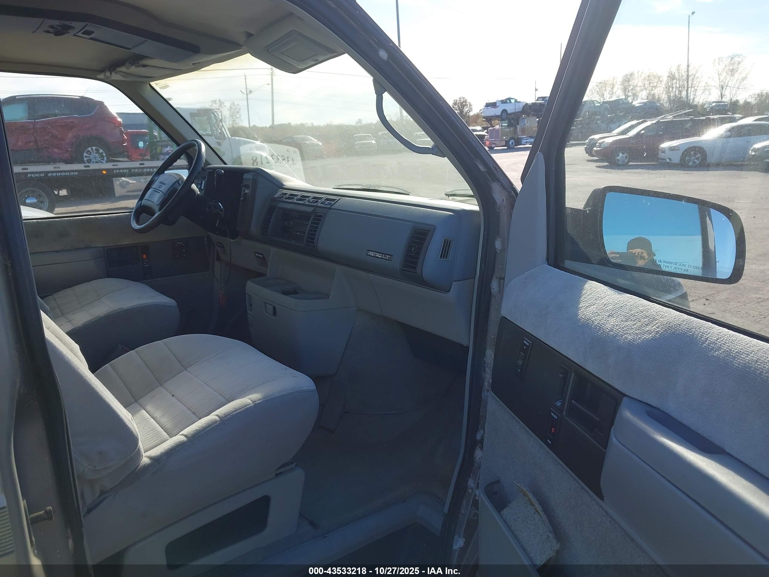 1994 Chevrolet Astro   Gray vin: 1GNDM19W0RB148175