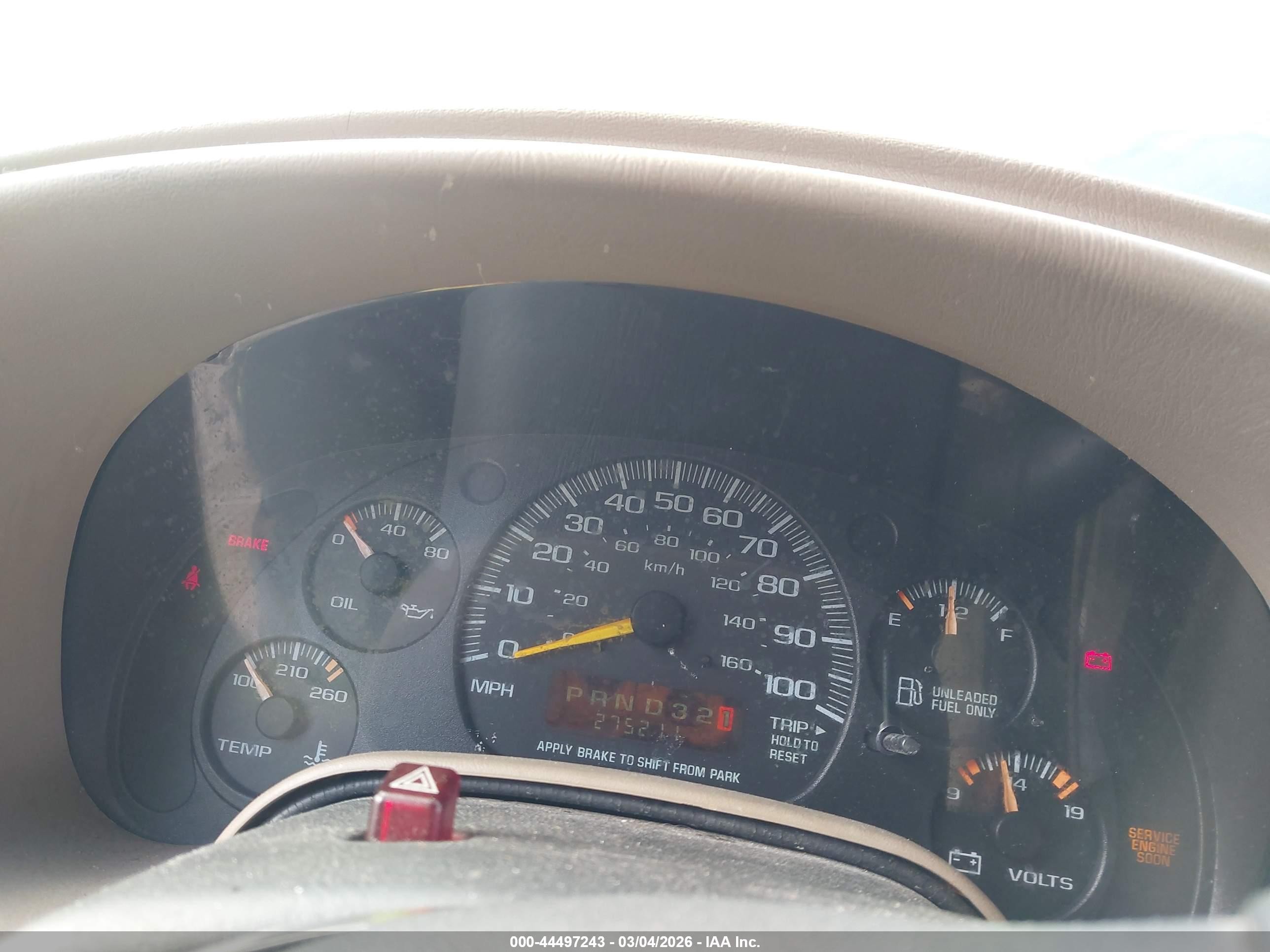 2000 Chevrolet Astro   Green vin: 1GNDM19W0YB146487