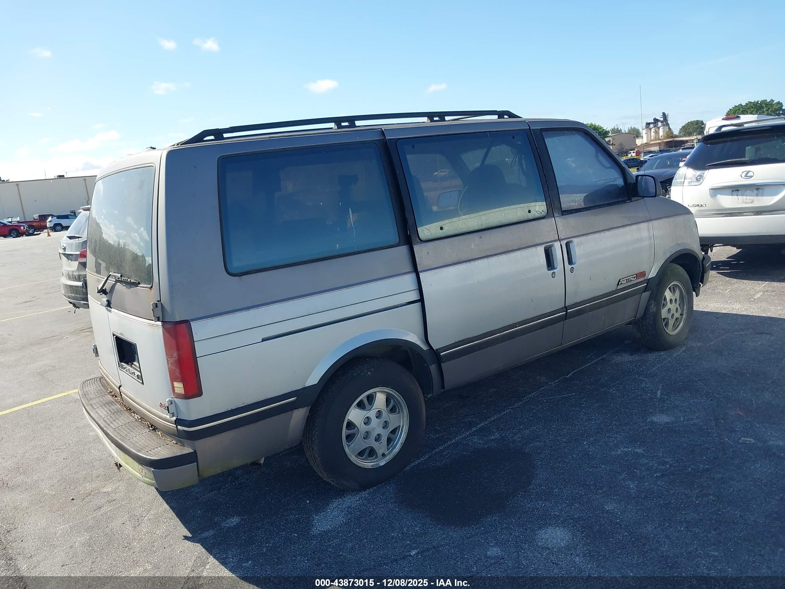 1993 Chevrolet Astro   Gray vin: 1GNDM19W1PB210518