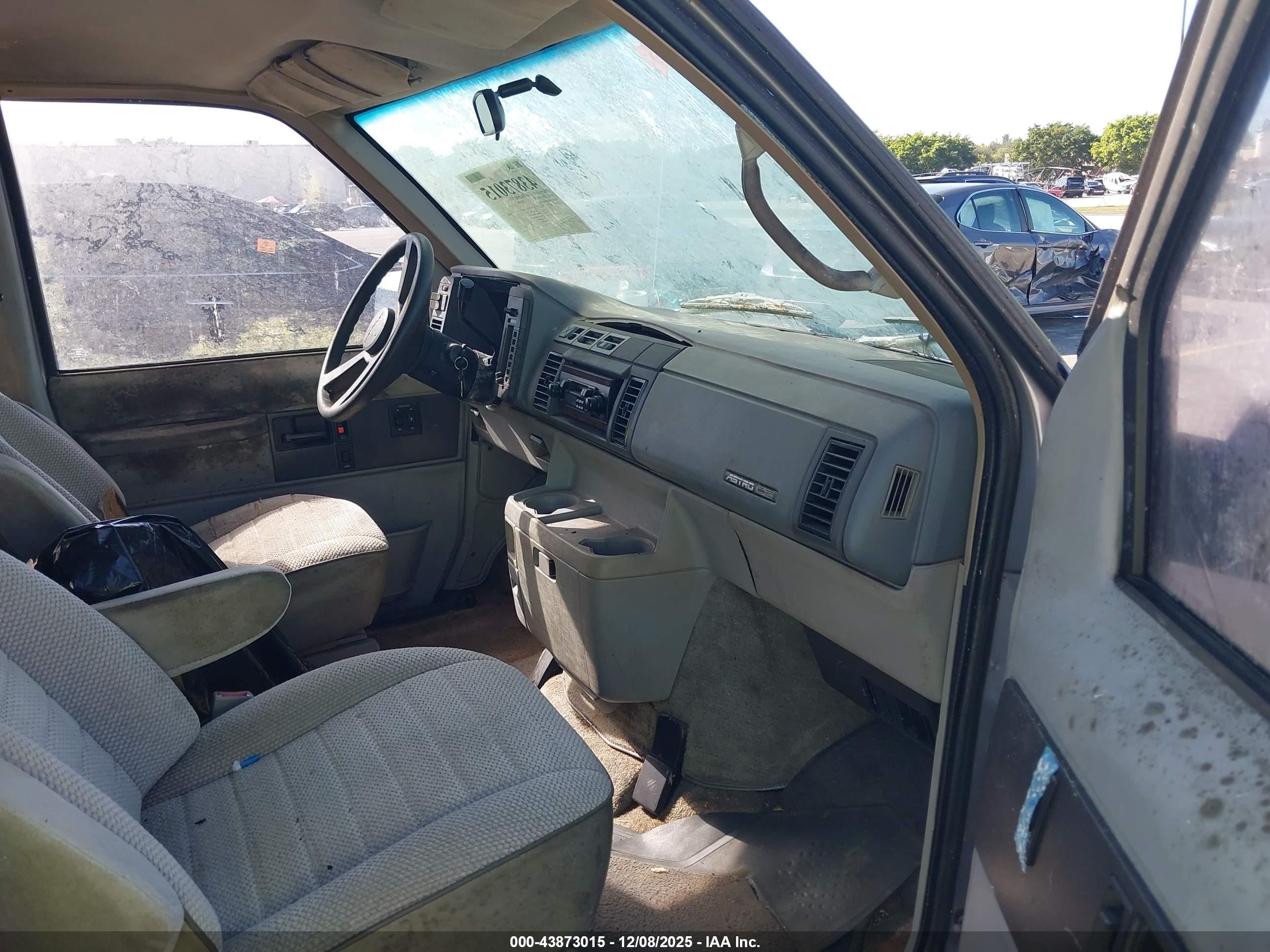 1993 Chevrolet Astro   Gray vin: 1GNDM19W1PB210518