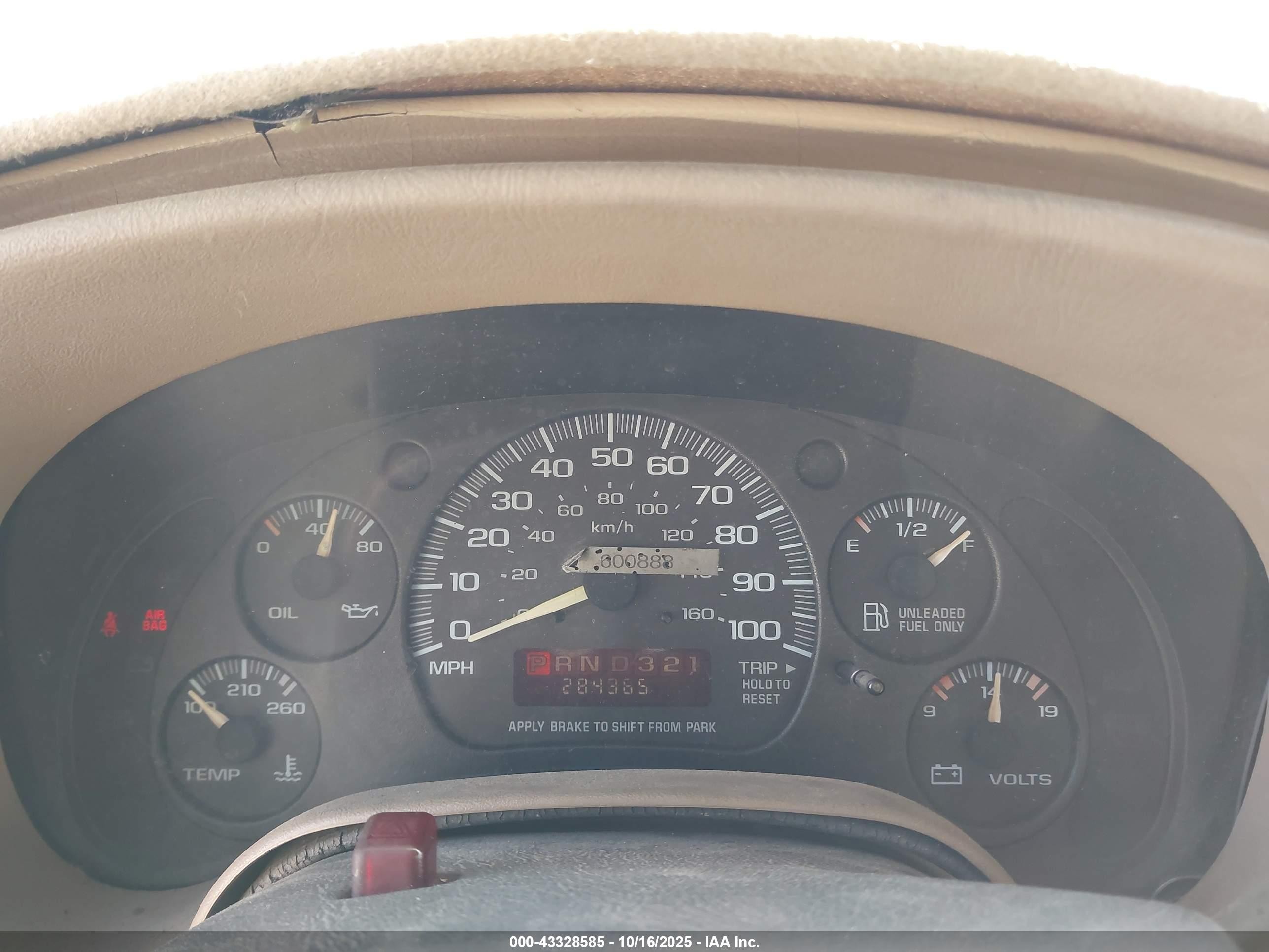 1997 Chevrolet Astro Ls Cmi White vin: 1GNDM19W1VB134098