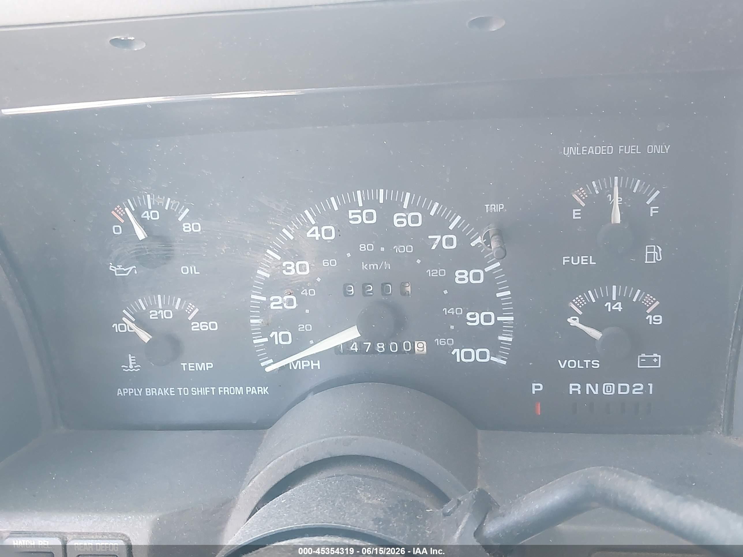 1995 Chevrolet Astro   Light Blue vin: 1GNDM19W2SB262605