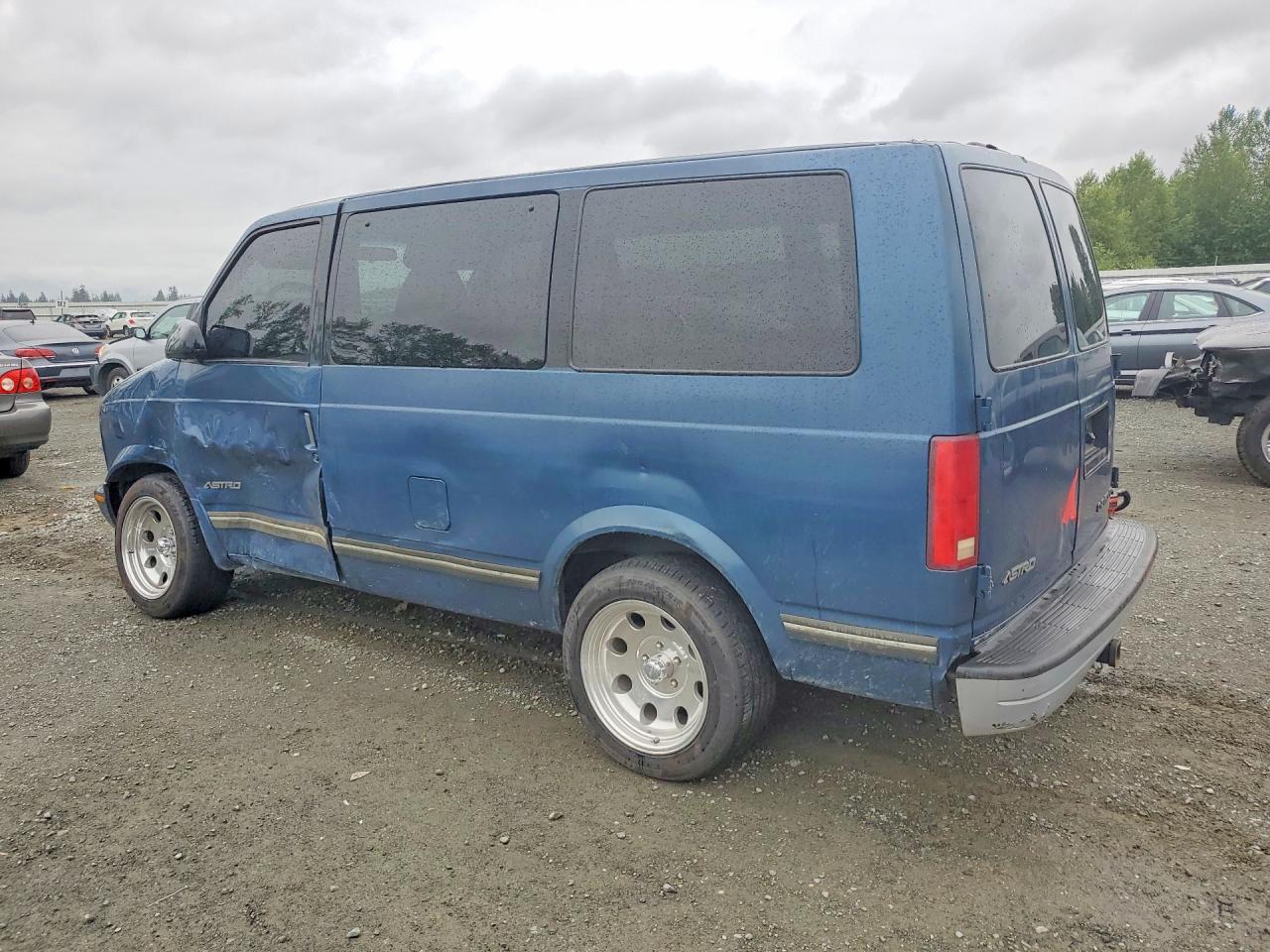 1998 Chevrolet Astro Синий vin: 1GNDM19W4WB195303