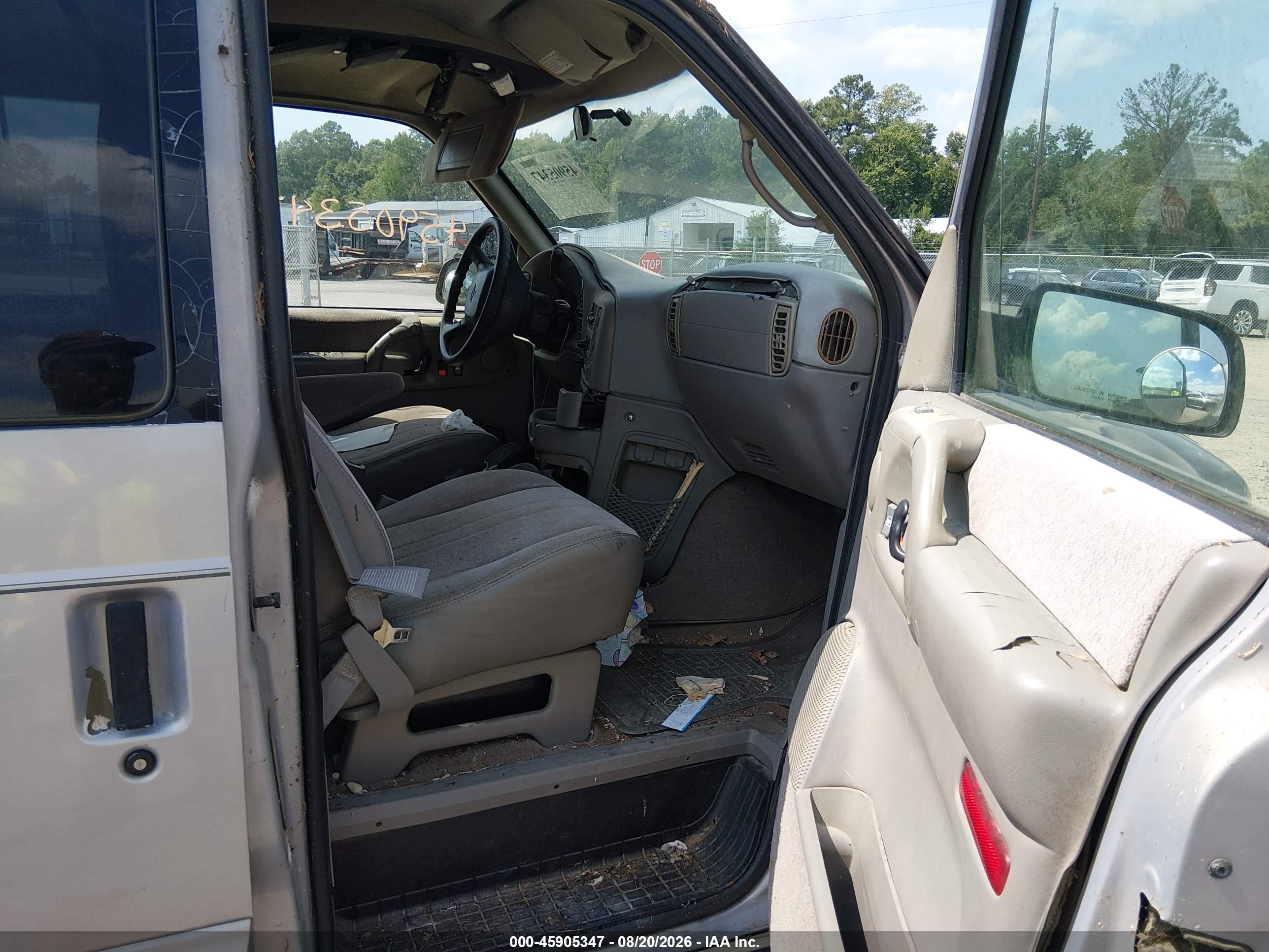2000 Chevrolet Astro   Gray vin: 1GNDM19W4YB119633
