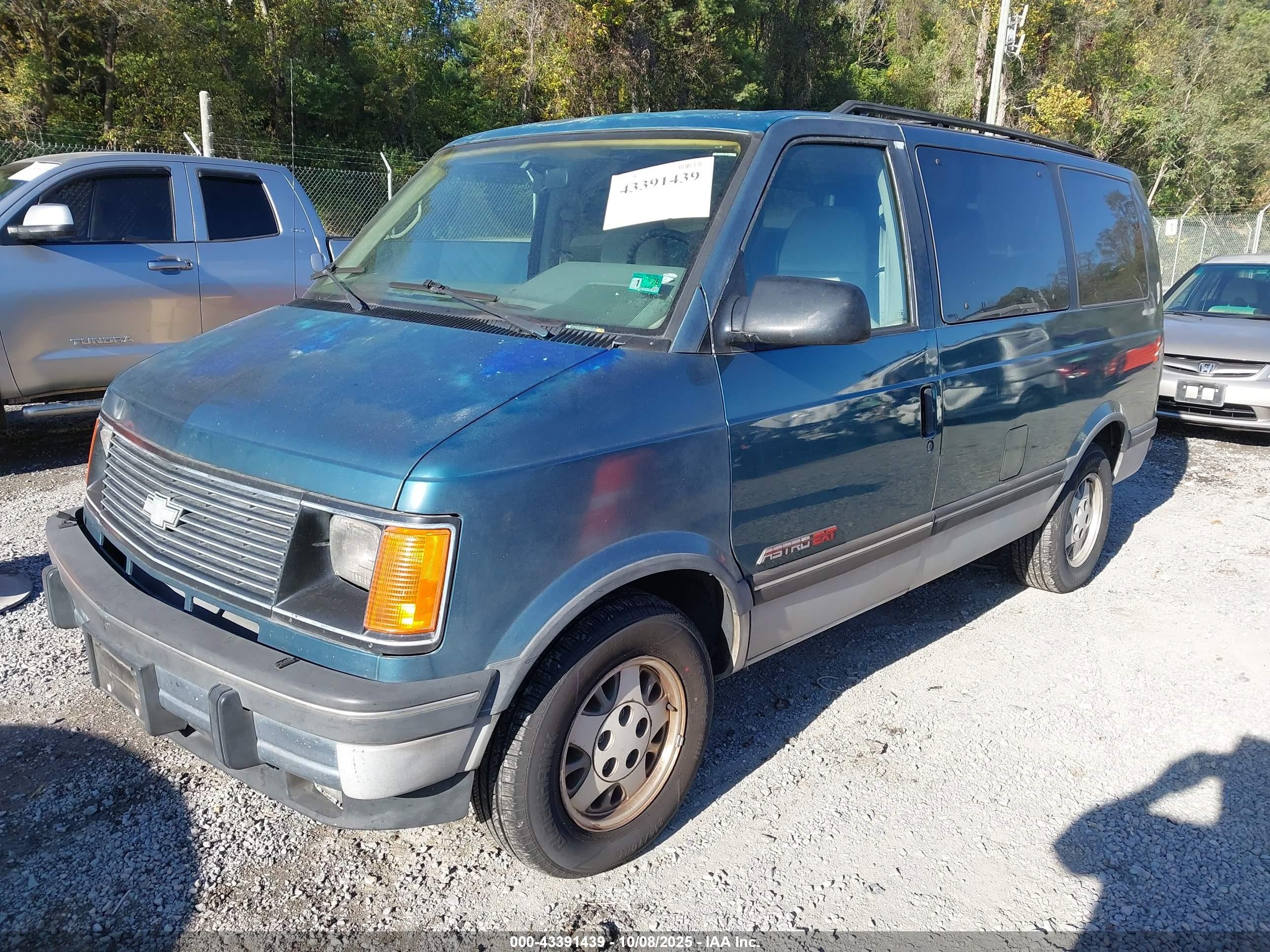 1994 Chevrolet Astro   Green vin: 1GNDM19W5RB209701