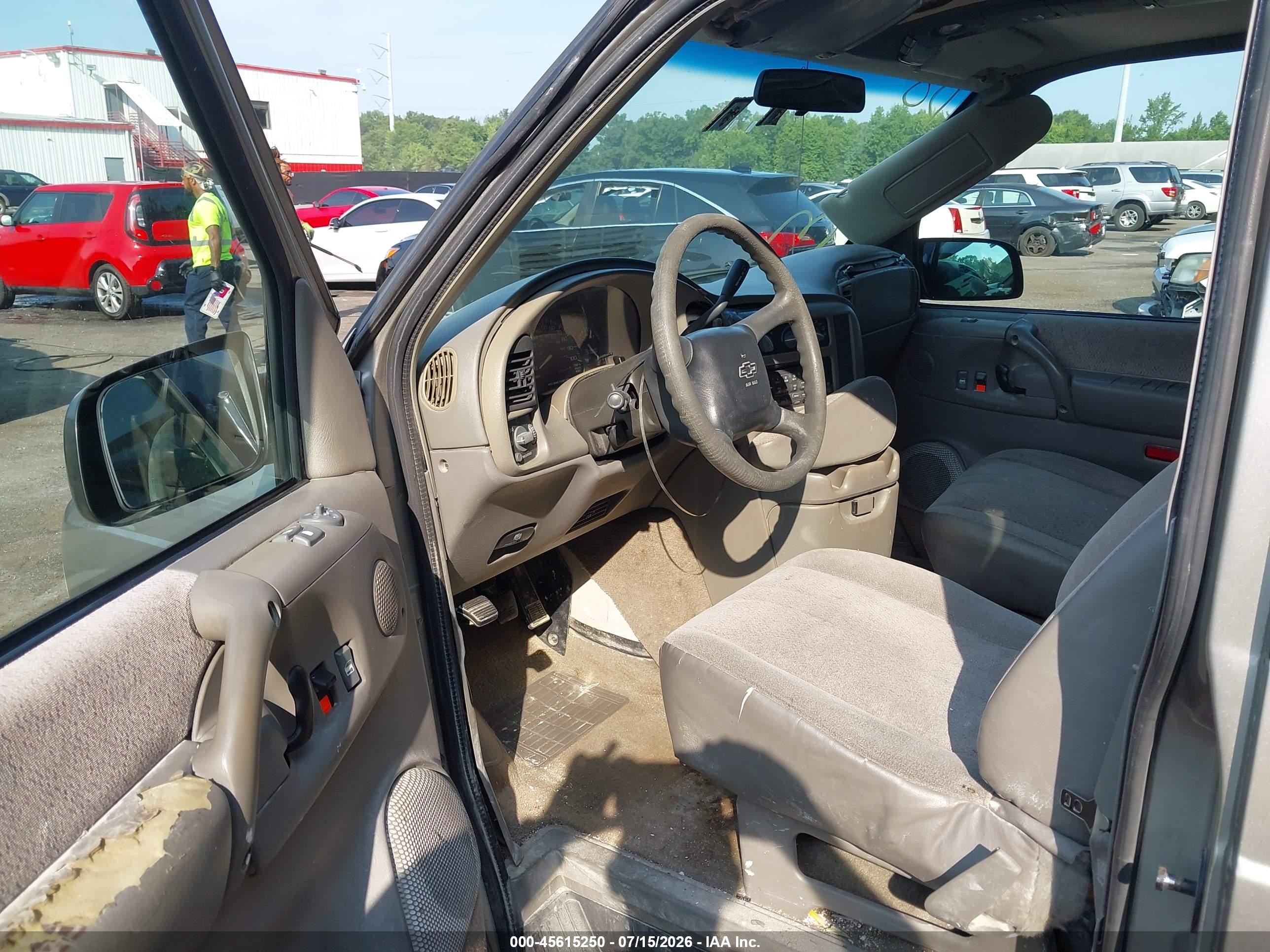 2001 Chevrolet Astro Ls Gold vin: 1GNDM19W81B152320