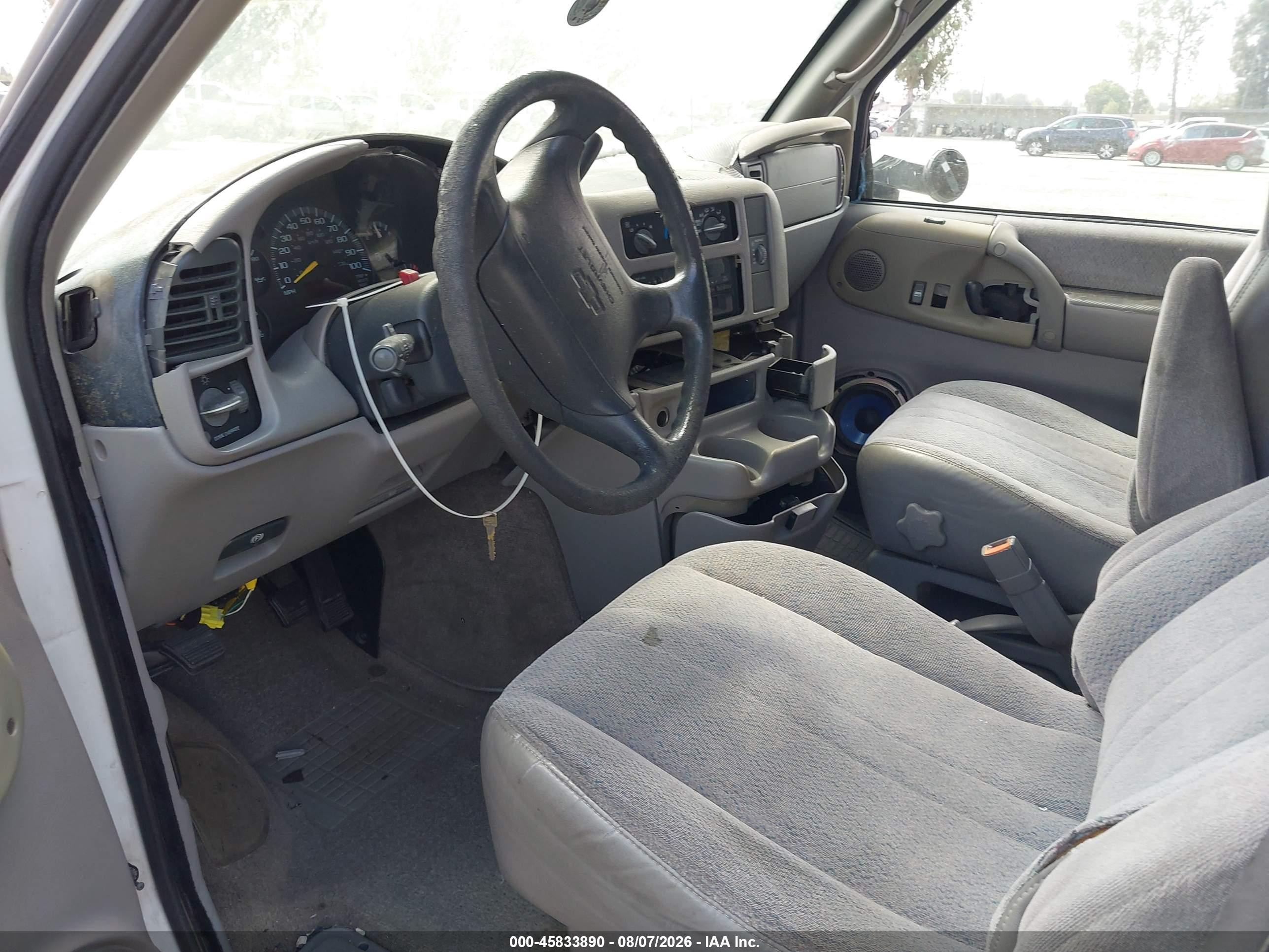 1997 Chevrolet Astro Passenger Ls Cmi White vin: 1GNDM19W8VB188417