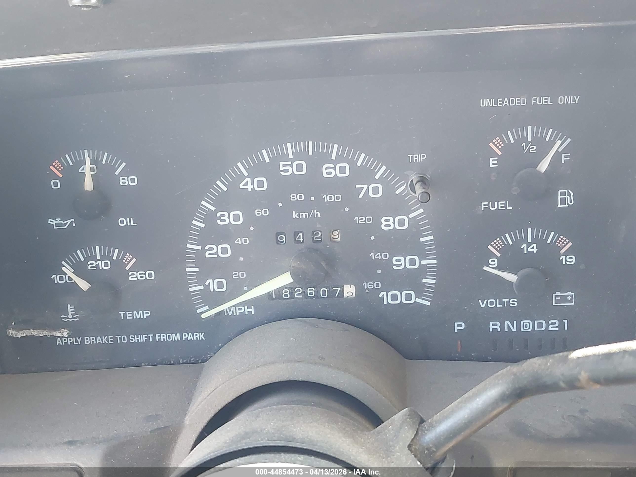 1995 Chevrolet Astro   Brown vin: 1GNDM19W9SB262293