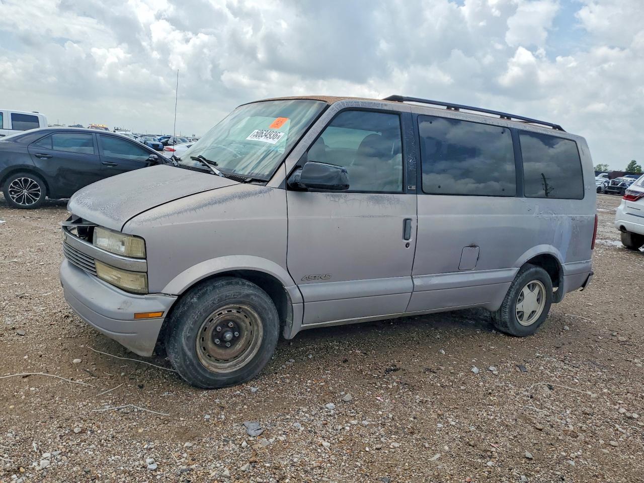 1997 Chevrolet Astro Gray vin: 1GNDM19W9VB117727