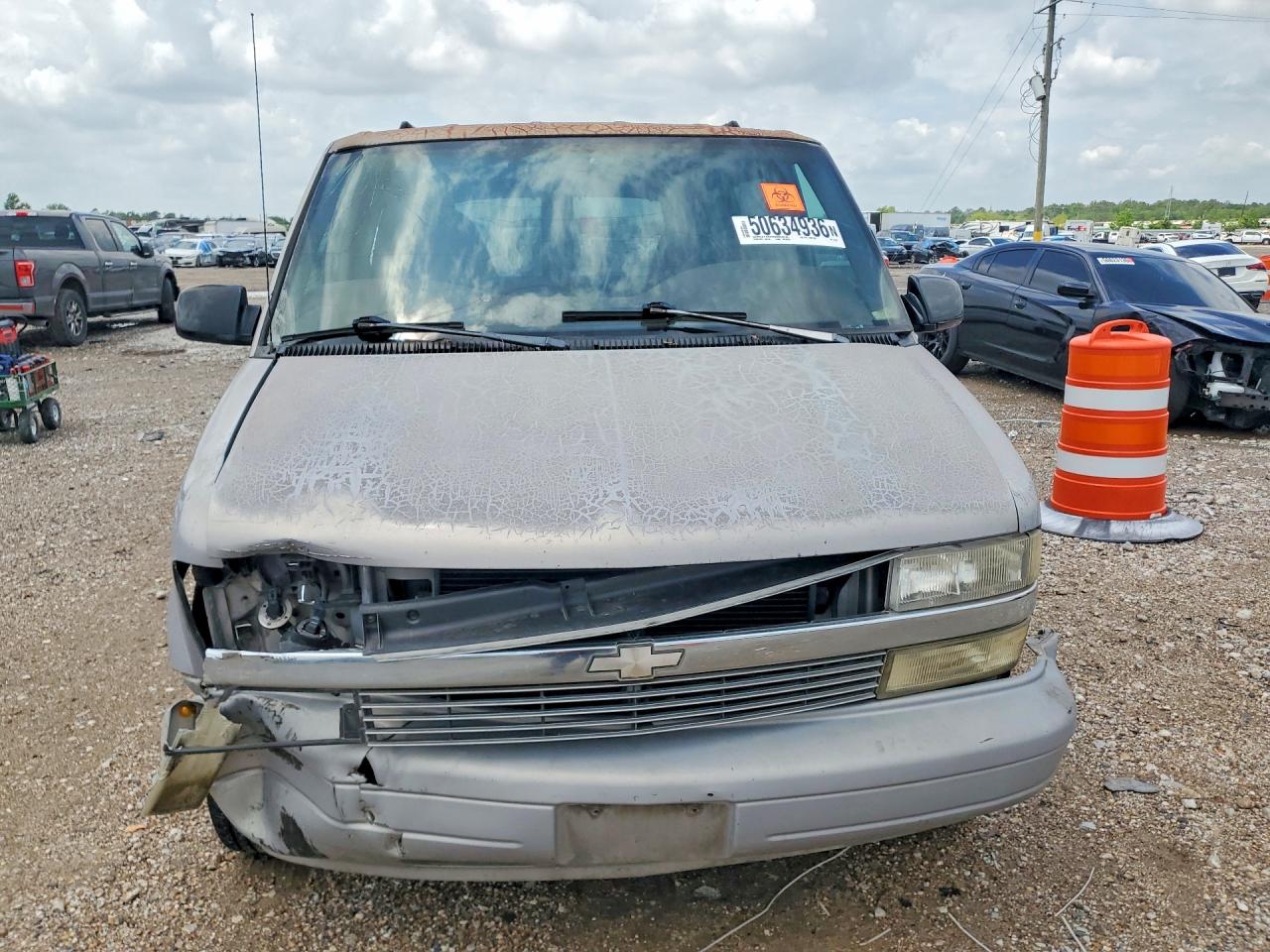 1997 Chevrolet Astro Gray vin: 1GNDM19W9VB117727