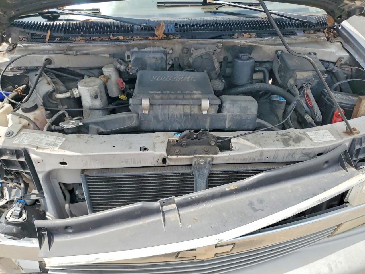 1997 Chevrolet Astro Gray vin: 1GNDM19W9VB117727