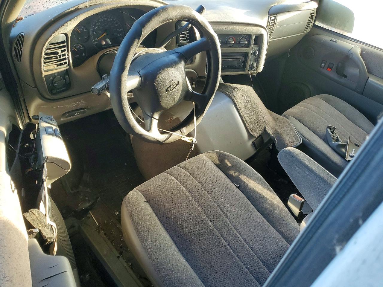 2001 Chevrolet Astro White vin: 1GNDM19WX1B126575