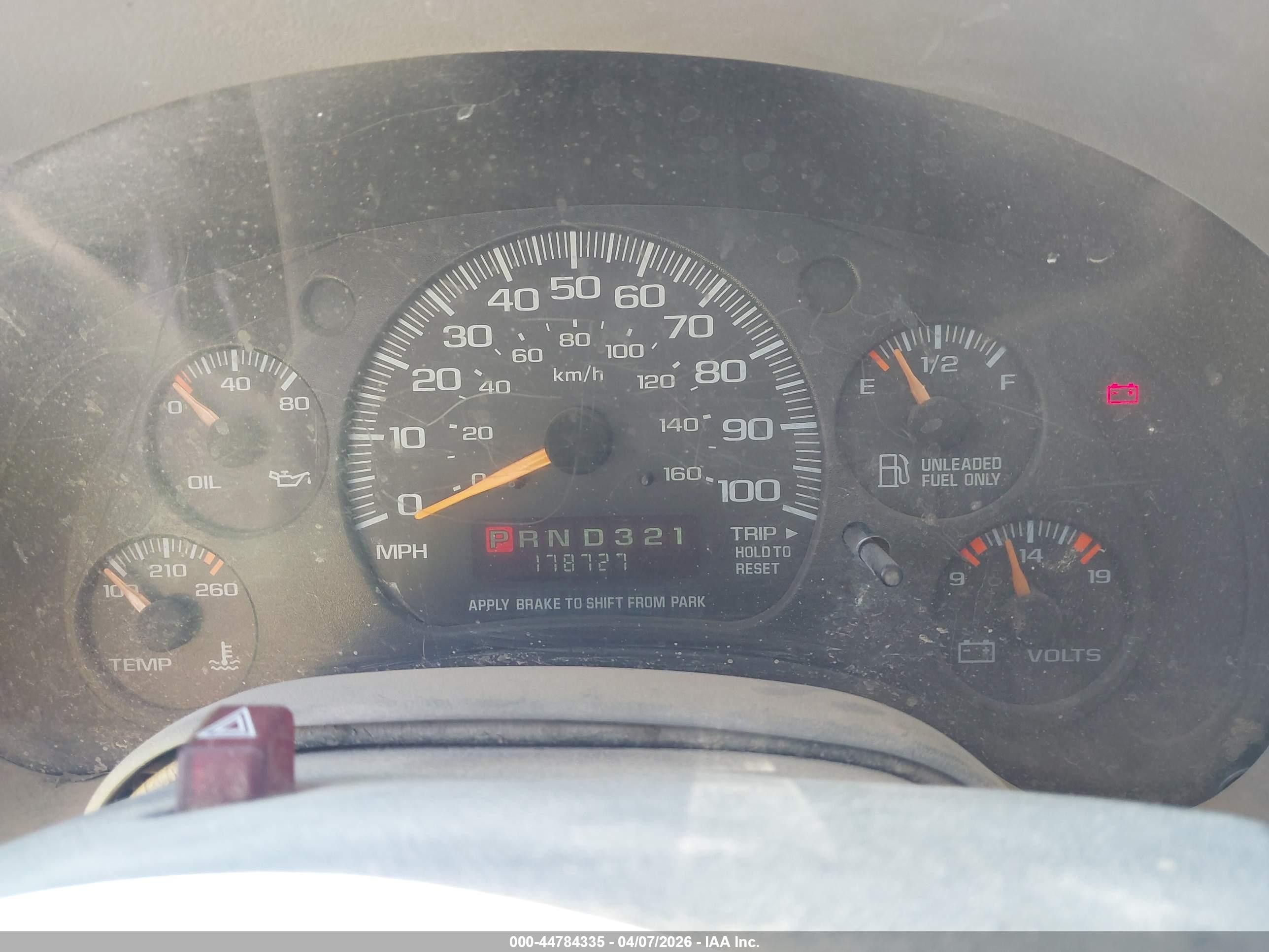 2000 Chevrolet Astro   Gray vin: 1GNDM19WXYB137747
