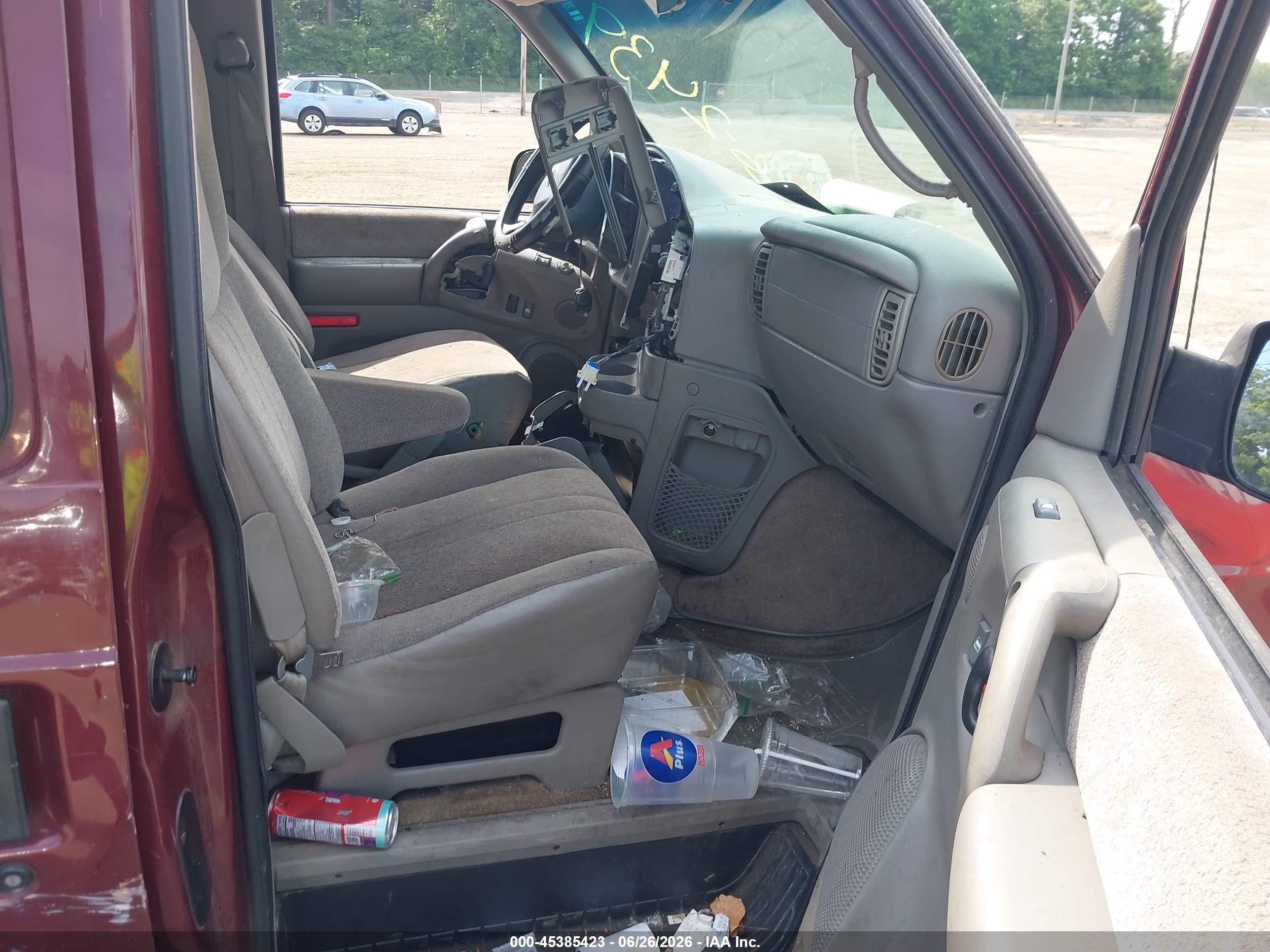 2002 Chevrolet Astro Passenger Ls Purple vin: 1GNDM19X22B105214