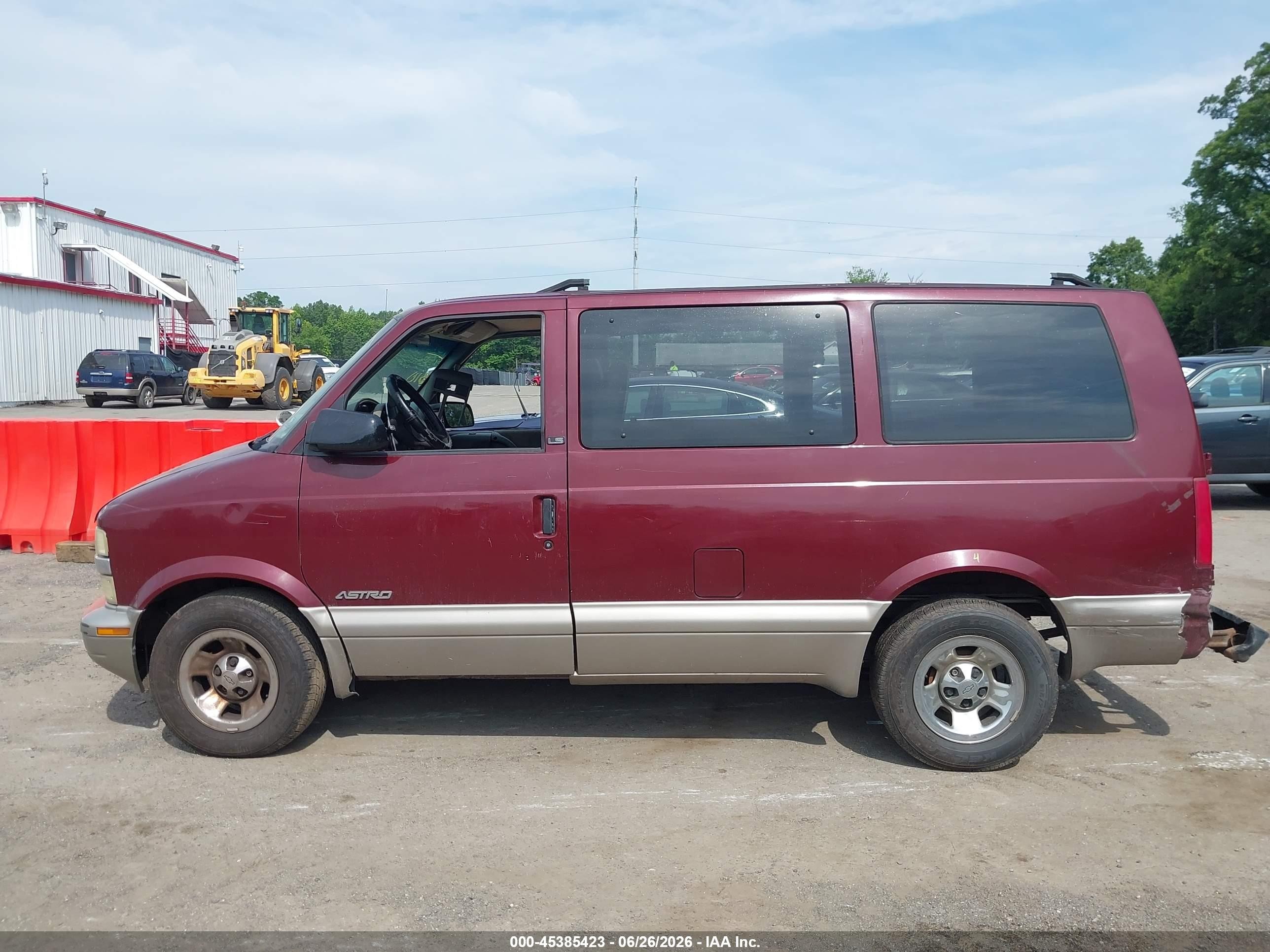2002 Chevrolet Astro Passenger Ls Purple vin: 1GNDM19X22B105214