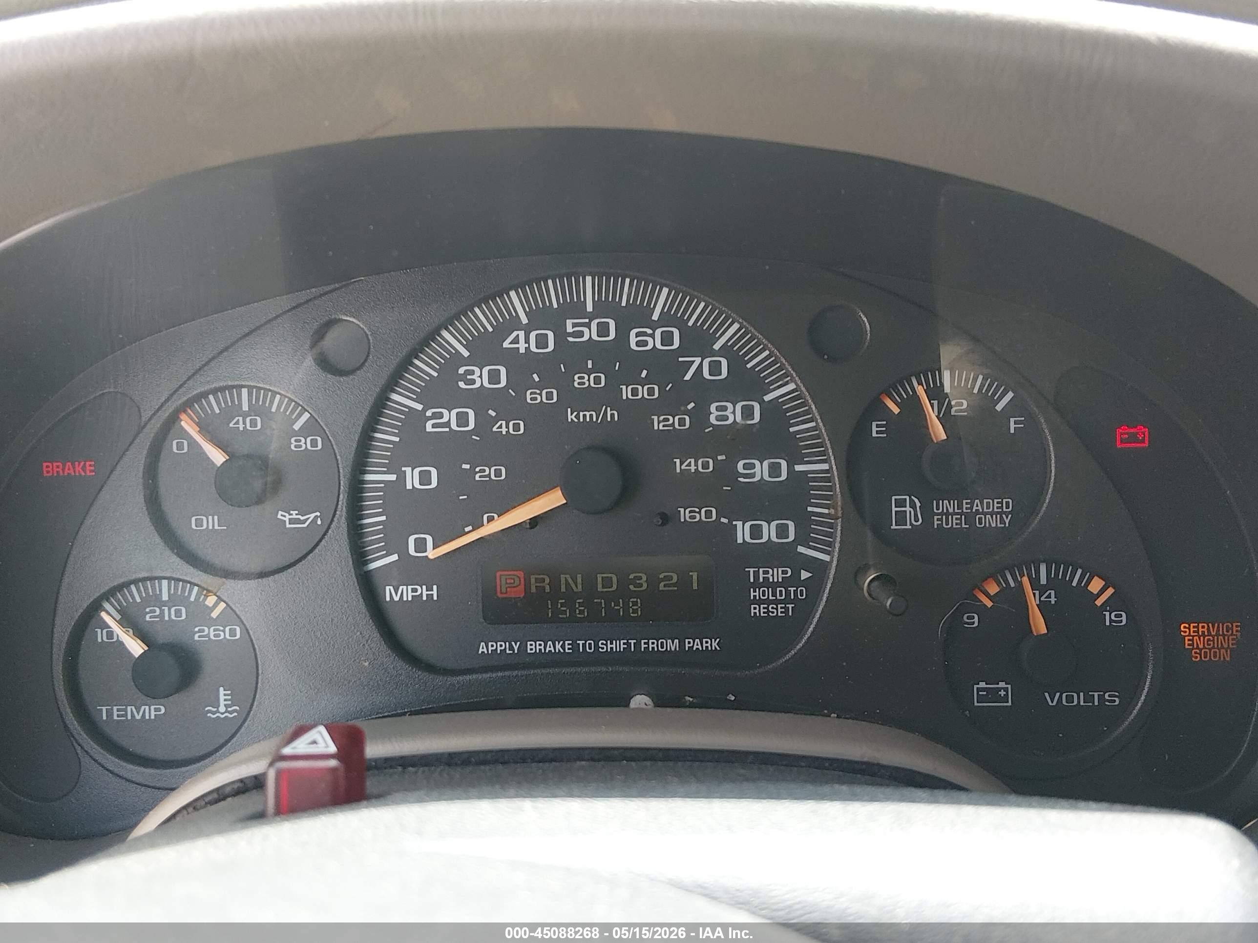 2003 Chevrolet Astro   Tan vin: 1GNDM19X33B141530
