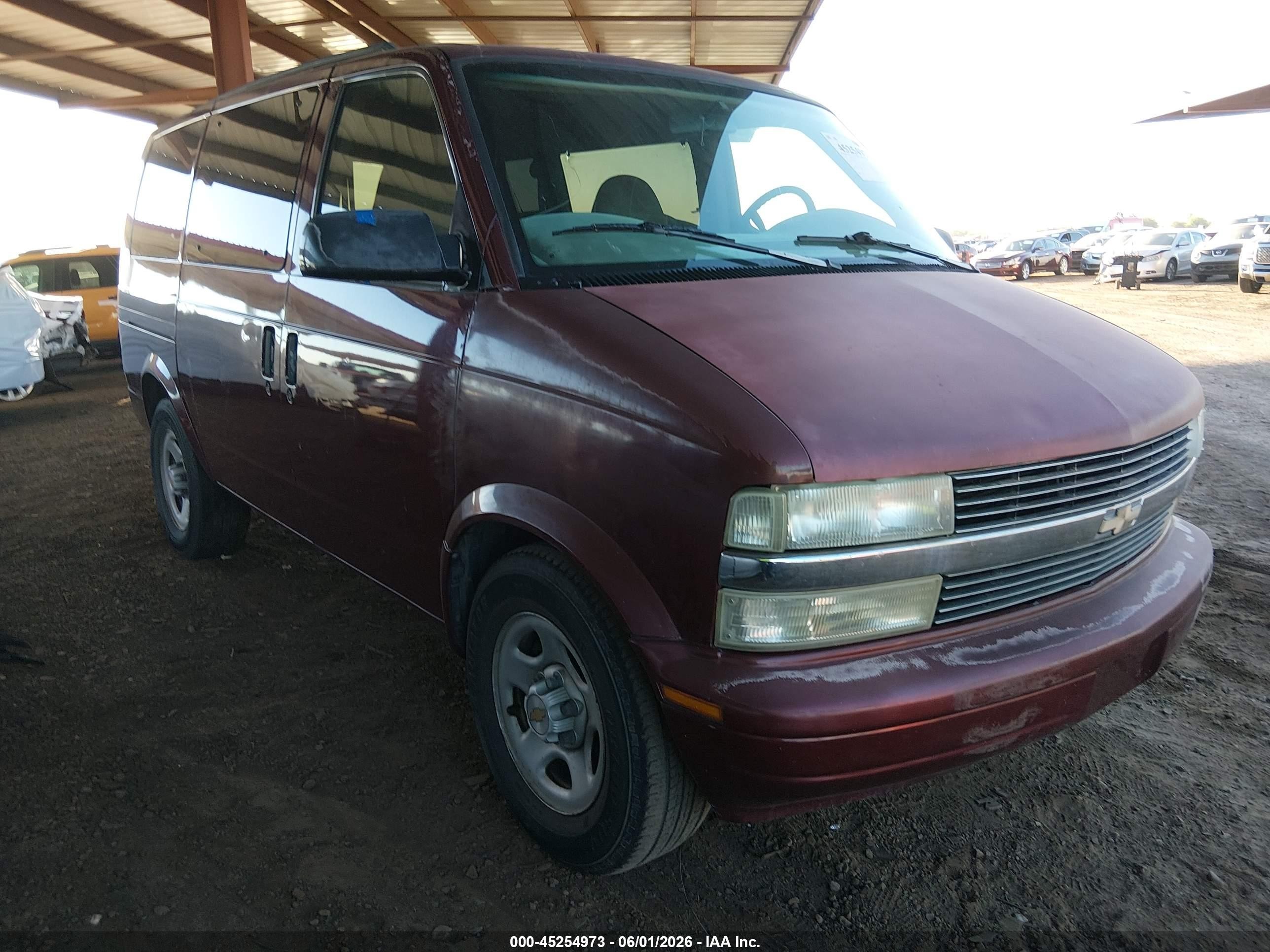 2003 Chevrolet Astro   Темно-бордовый vin: 1GNDM19X43B103319