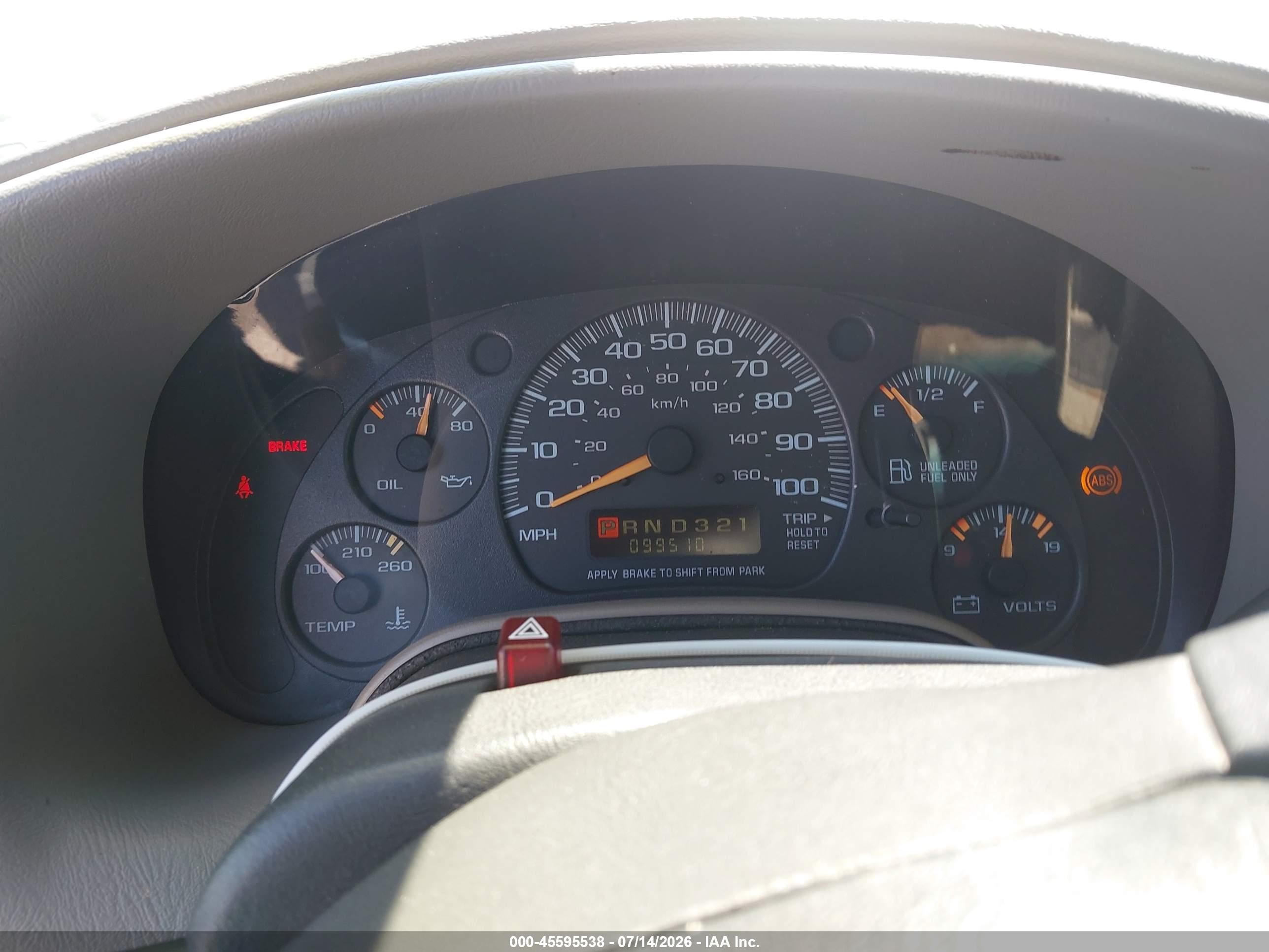 2003 Chevrolet Astro Passenger   Beige vin: 1GNDM19X83B140504