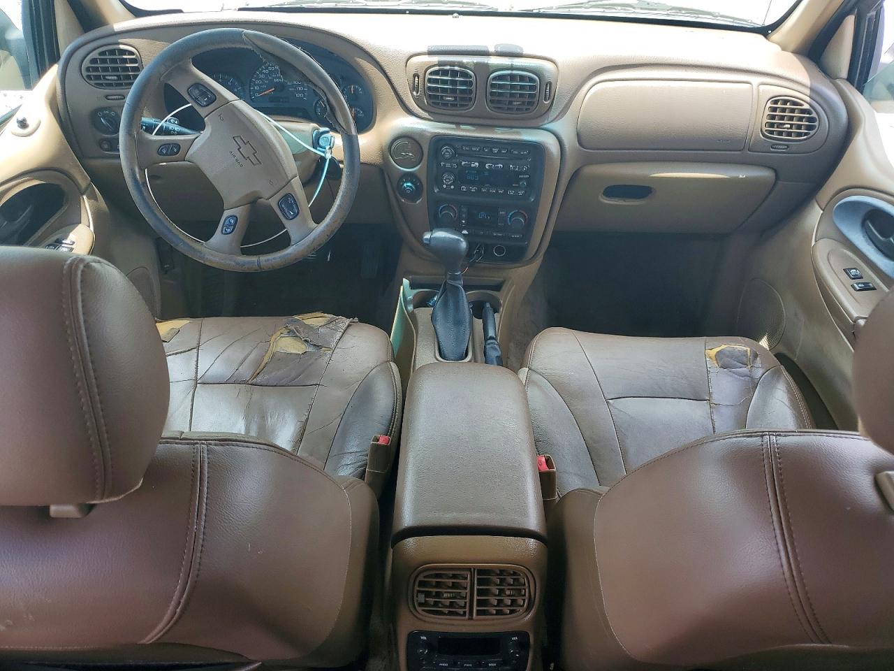 2002 Chevrolet Trailblazer Cream vin: 1GNDS13S022263229
