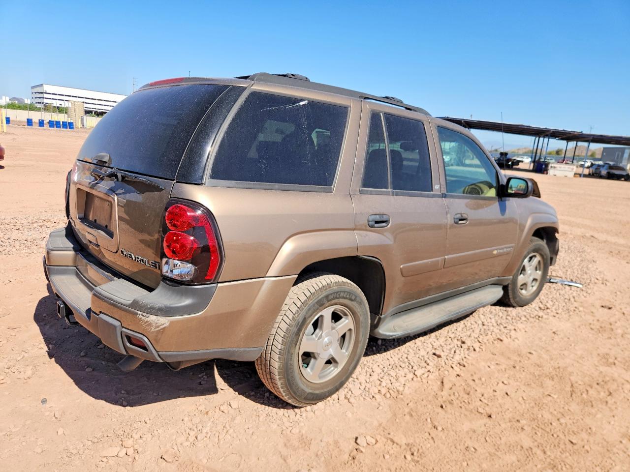 2003 Chevrolet Trailblazer Brown vin: 1GNDS13S032272398