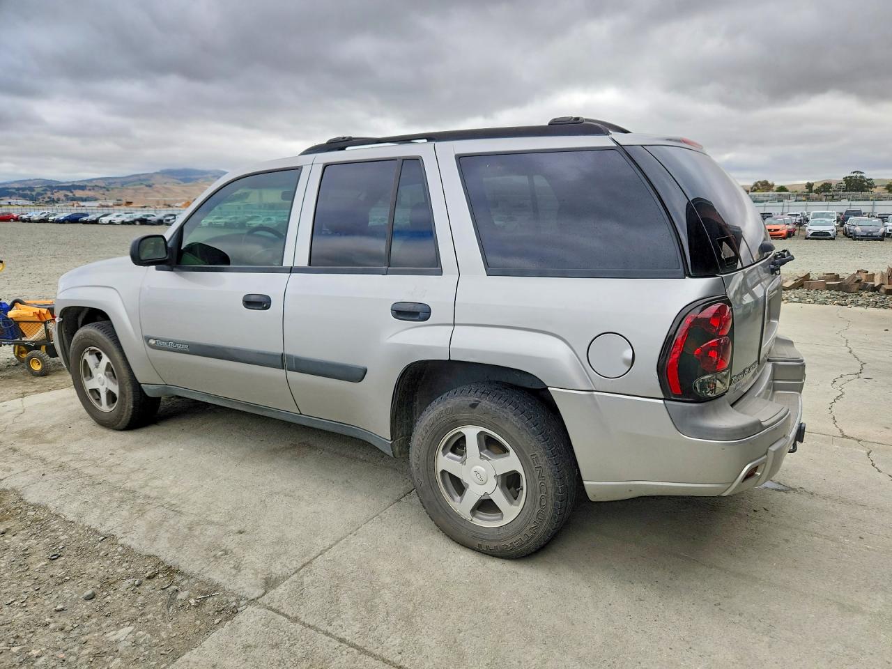 2004 Chevrolet Trailblazer Ls Silver vin: 1GNDS13S042104701