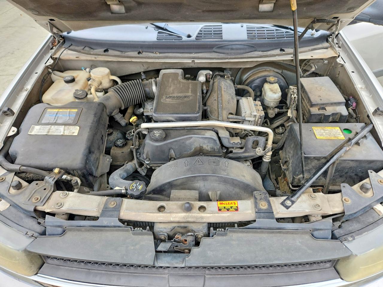 2004 Chevrolet Trailblazer Ls Silver vin: 1GNDS13S042104701