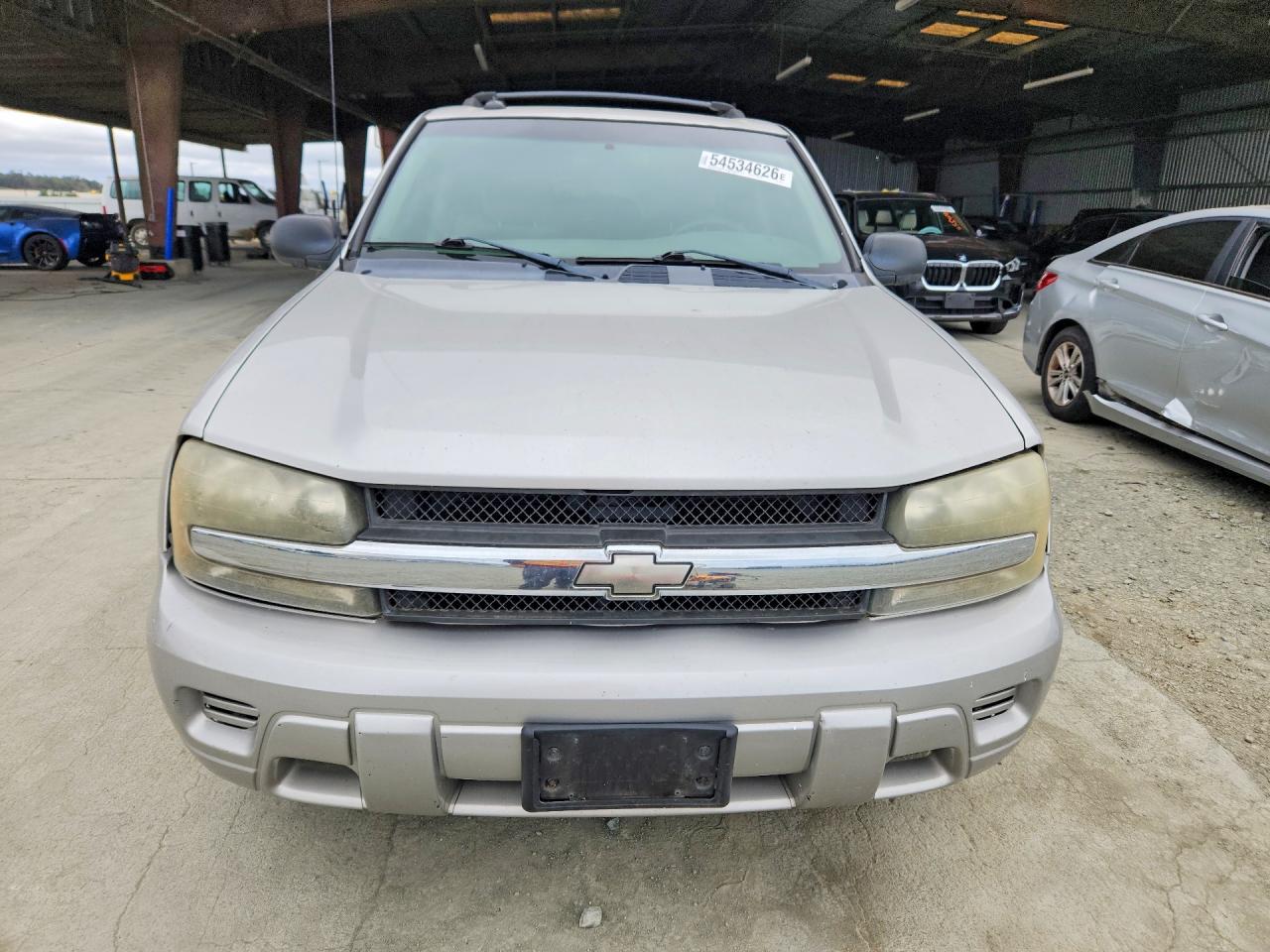 2004 Chevrolet Trailblazer Ls Silver vin: 1GNDS13S042104701