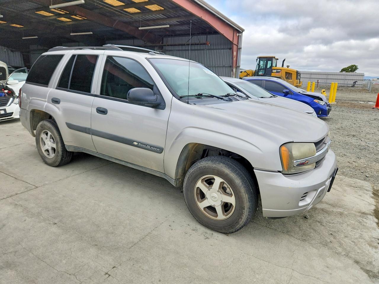 2004 Chevrolet Trailblazer Ls Silver vin: 1GNDS13S042104701