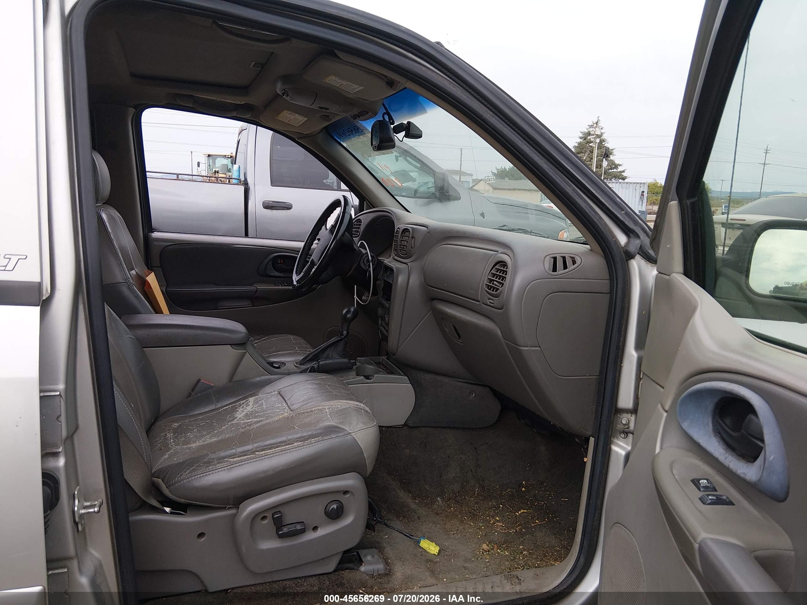 2004 Chevrolet Trailblazer Lt Silver vin: 1GNDS13S042246546