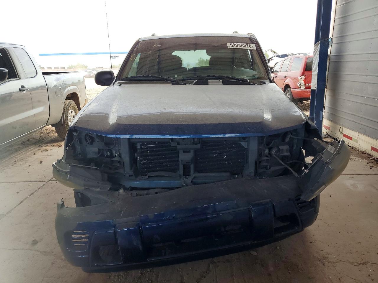 2004 Chevrolet Trailblazer Ls Blue vin: 1GNDS13S042270829