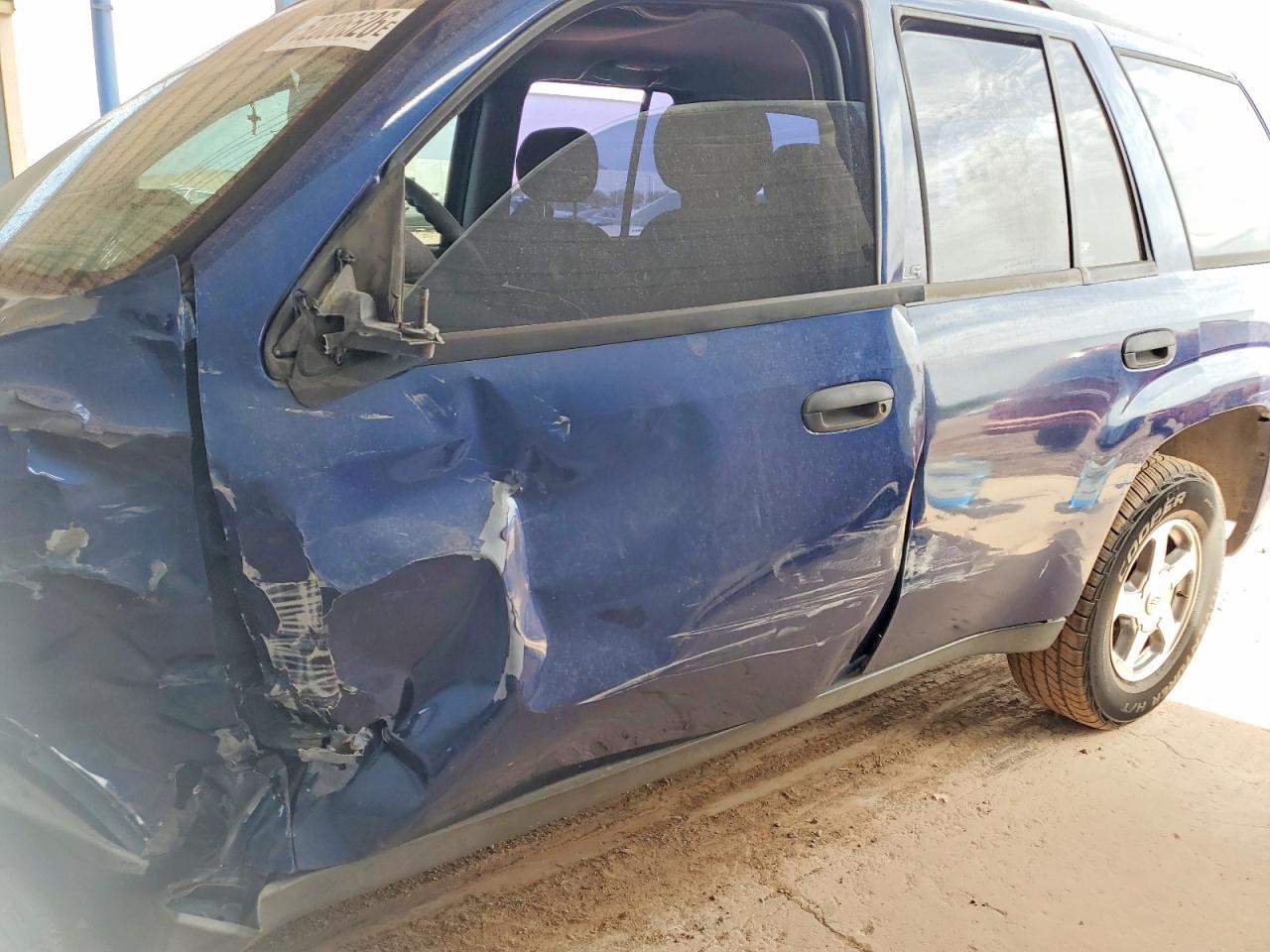 2004 Chevrolet Trailblazer Ls Blue vin: 1GNDS13S042270829
