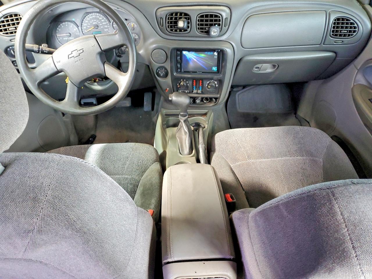 2004 Chevrolet Trailblazer Ls Blue vin: 1GNDS13S042270829