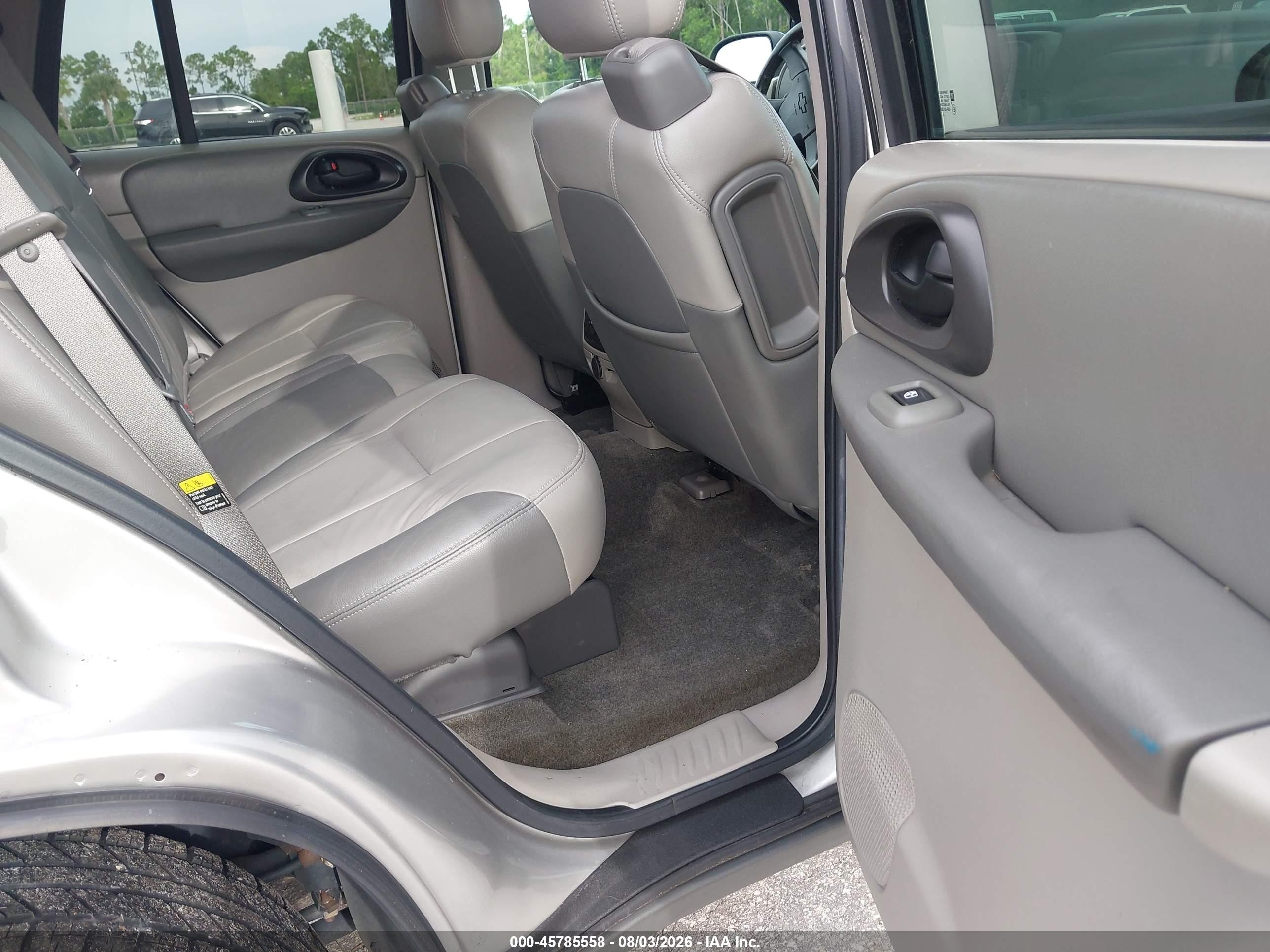 2004 Chevrolet Trailblazer Lt Silver vin: 1GNDS13S042289462