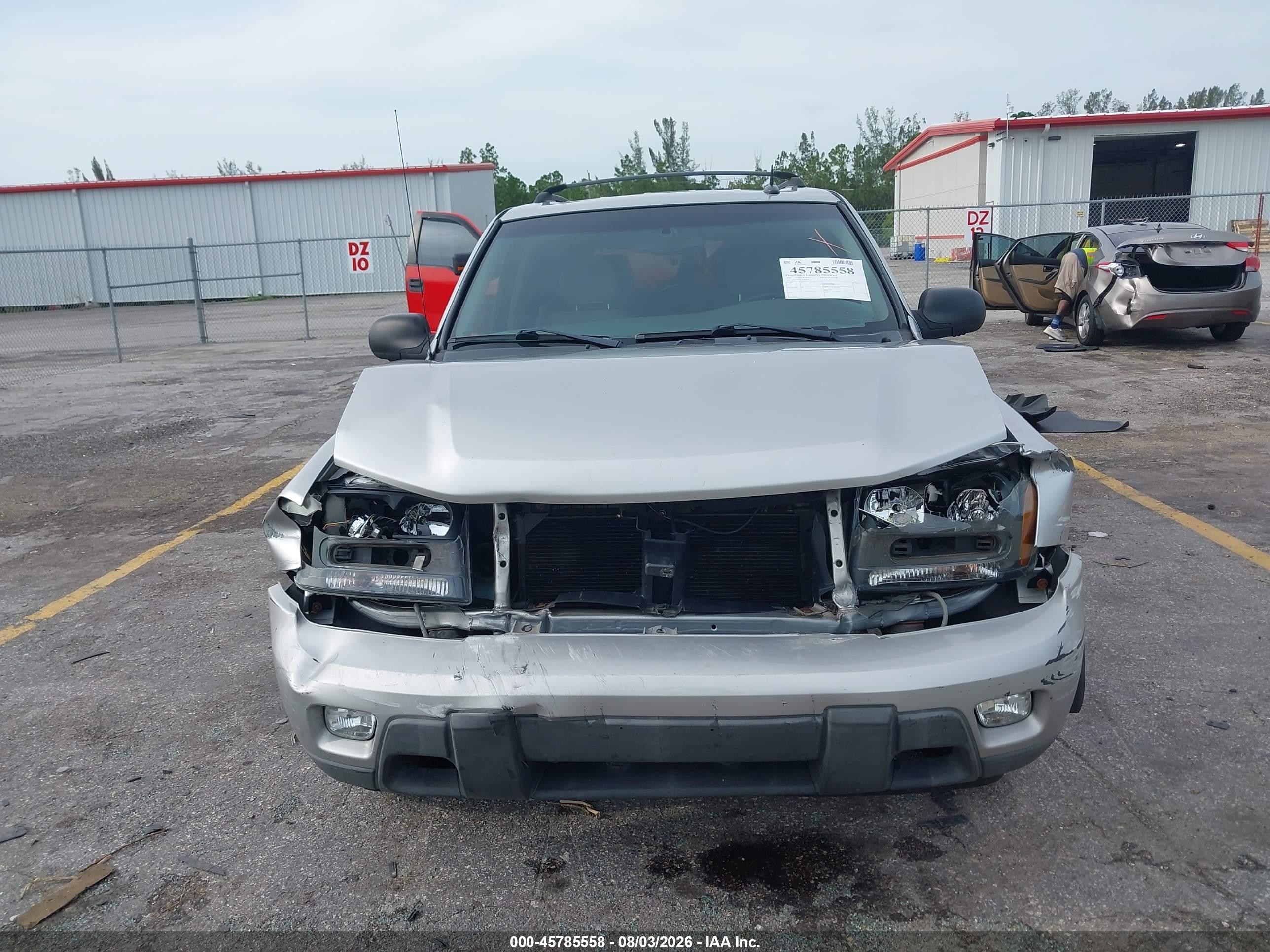 2004 Chevrolet Trailblazer Lt Silver vin: 1GNDS13S042289462