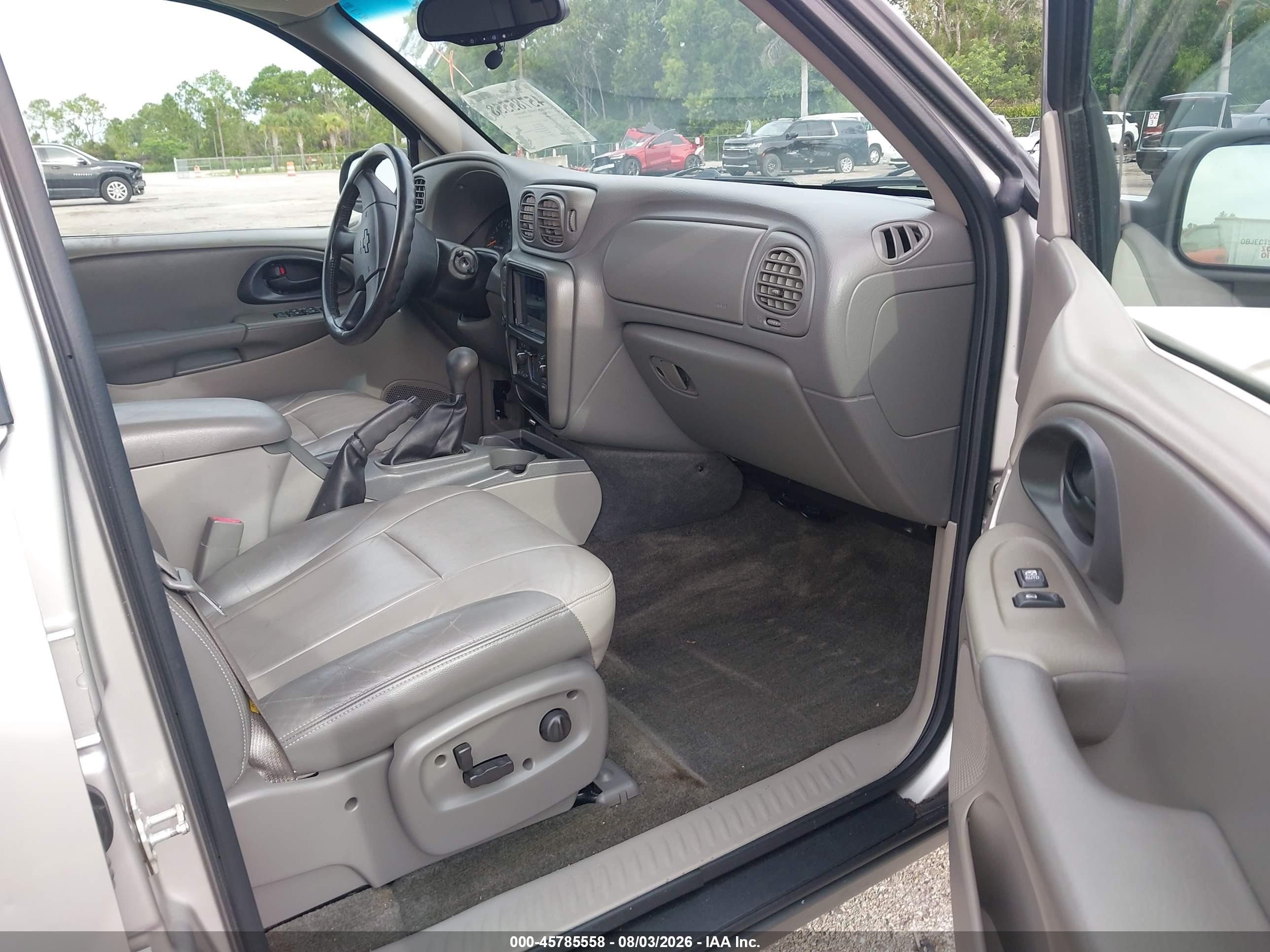 2004 Chevrolet Trailblazer Lt Silver vin: 1GNDS13S042289462