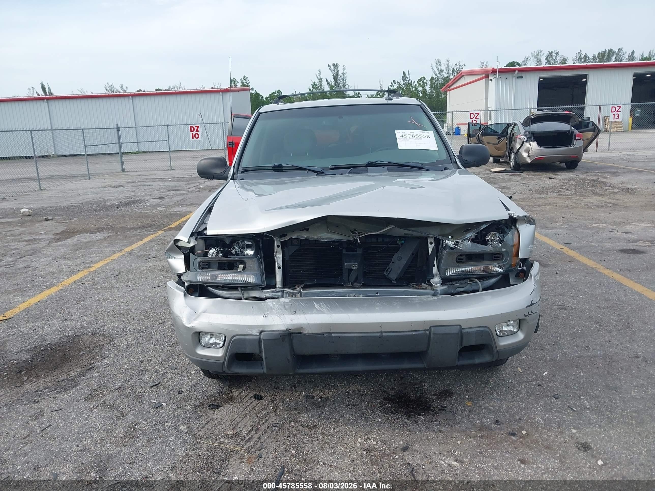 2004 Chevrolet Trailblazer Lt Silver vin: 1GNDS13S042289462