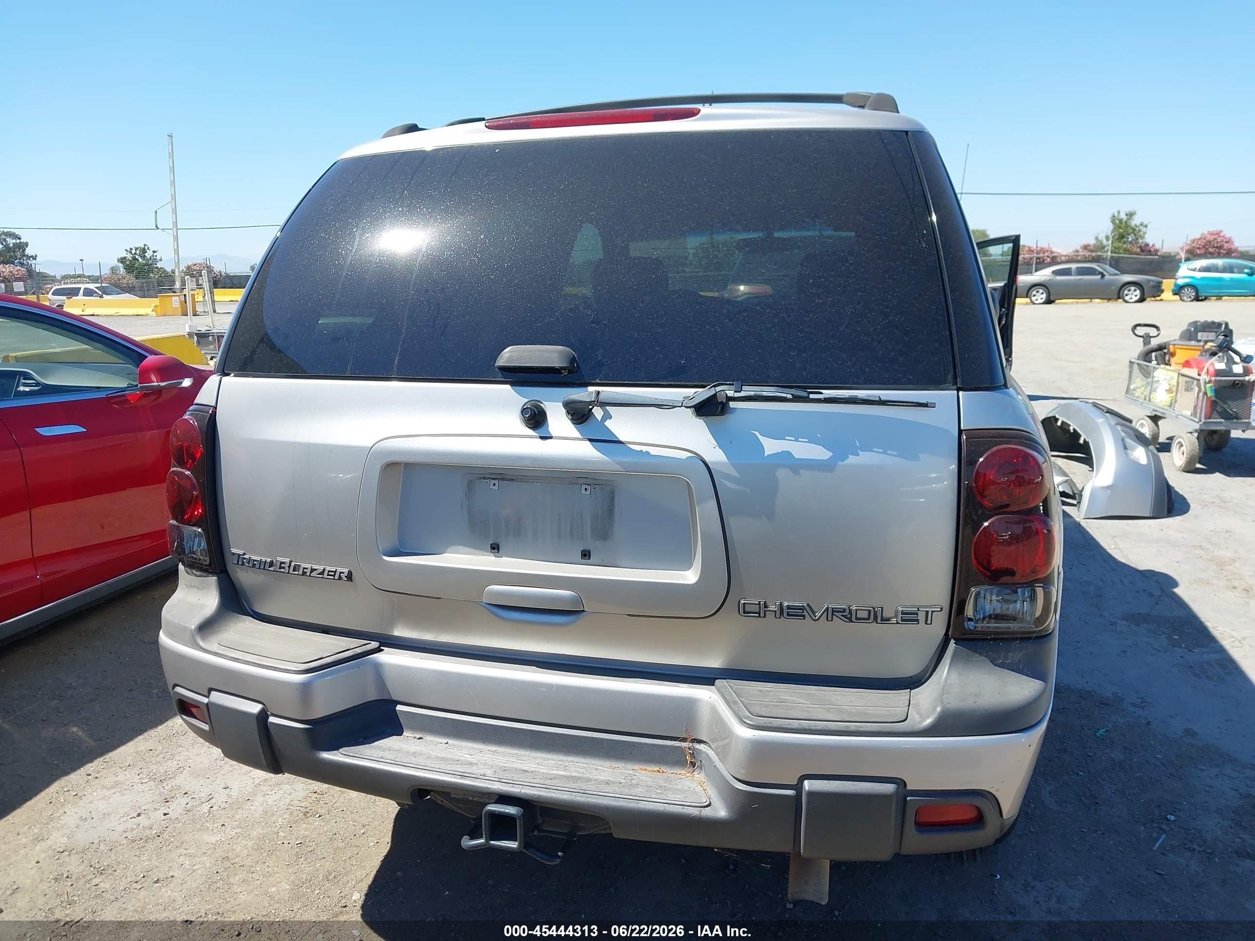 2004 Chevrolet Trailblazer Lt Gray vin: 1GNDS13S042357114