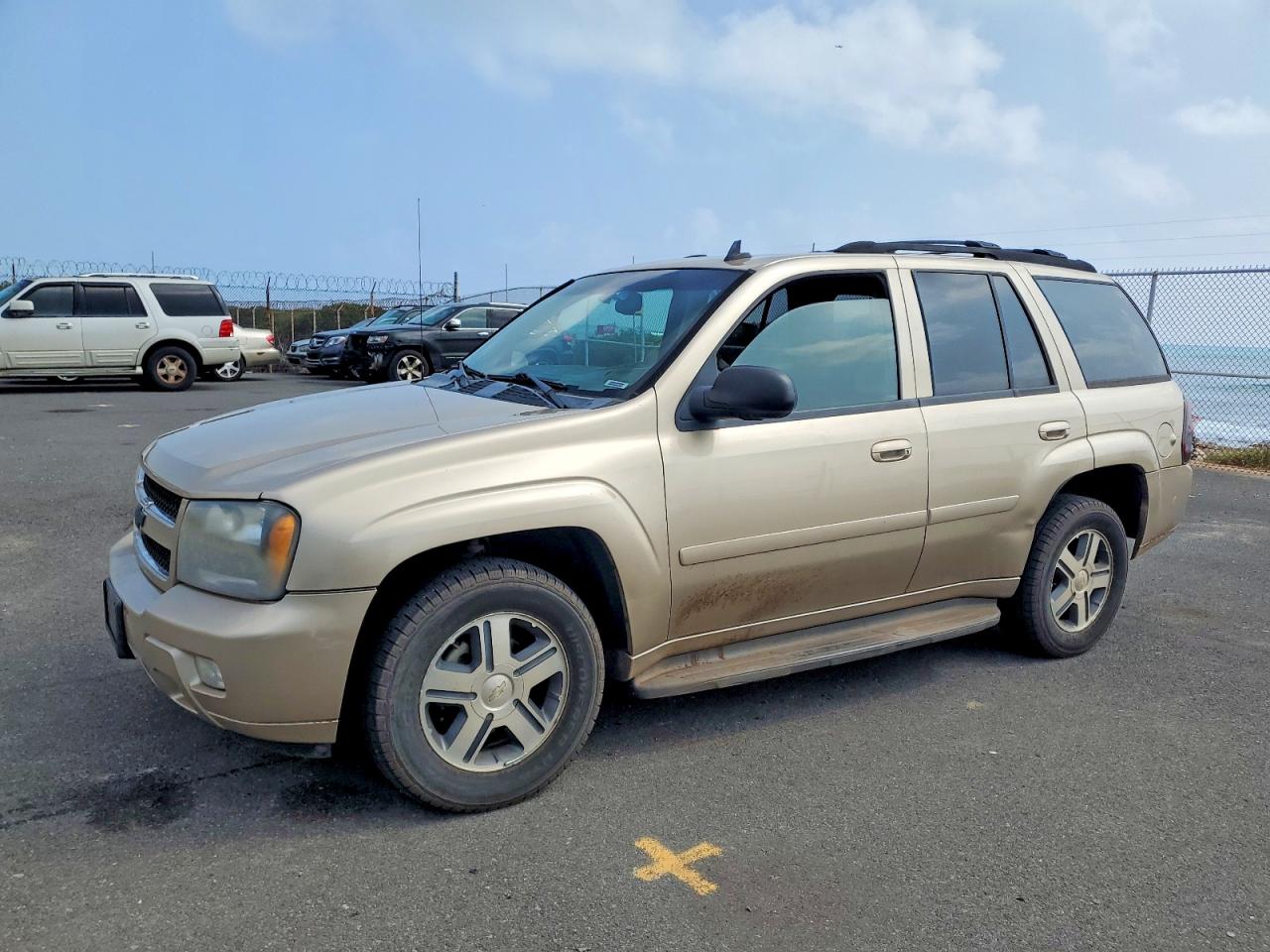 2006 Chevrolet Trailblazer Ls Золотой vin: 1GNDS13S062344575