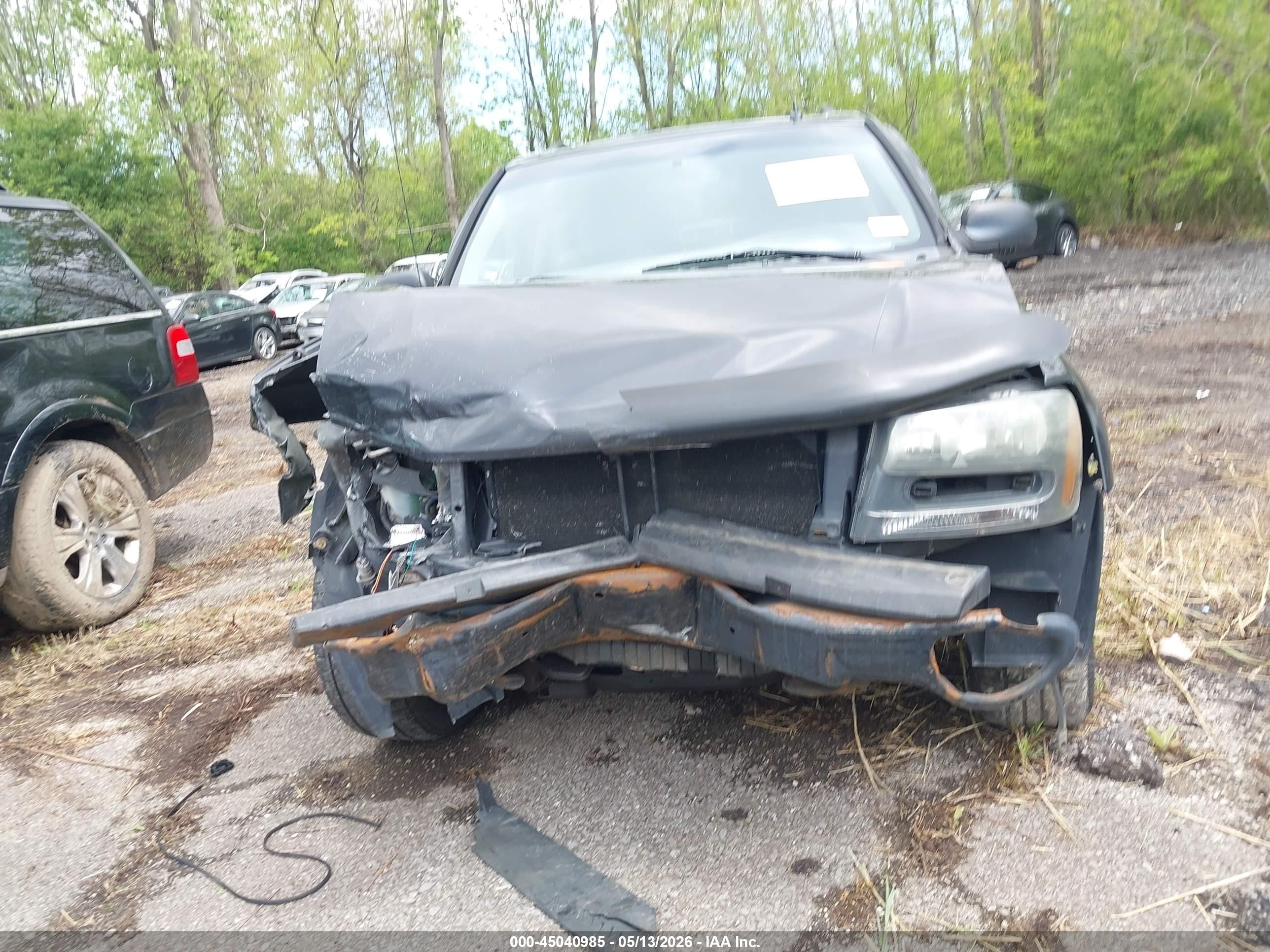 2007 Chevrolet Trailblazer Ls Gray vin: 1GNDS13S072248334