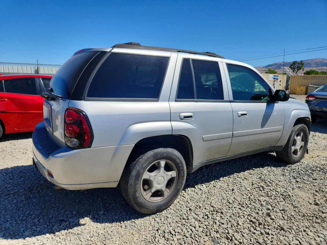 2008 Chevrolet Trailblazer Ls Silver vin: 1GNDS13S082177279