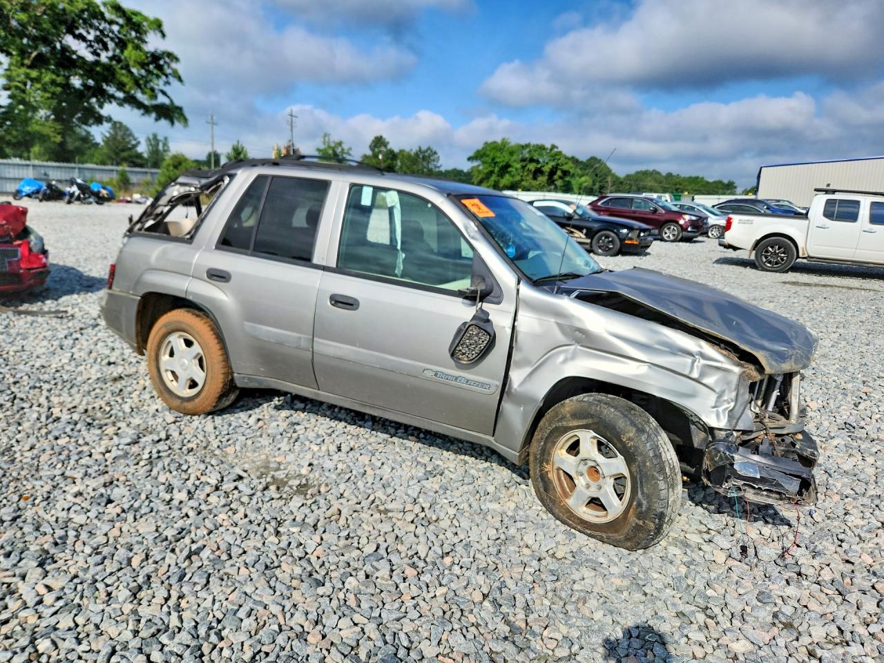 2003 Chevrolet Trailblazer Tan vin: 1GNDS13S132239362