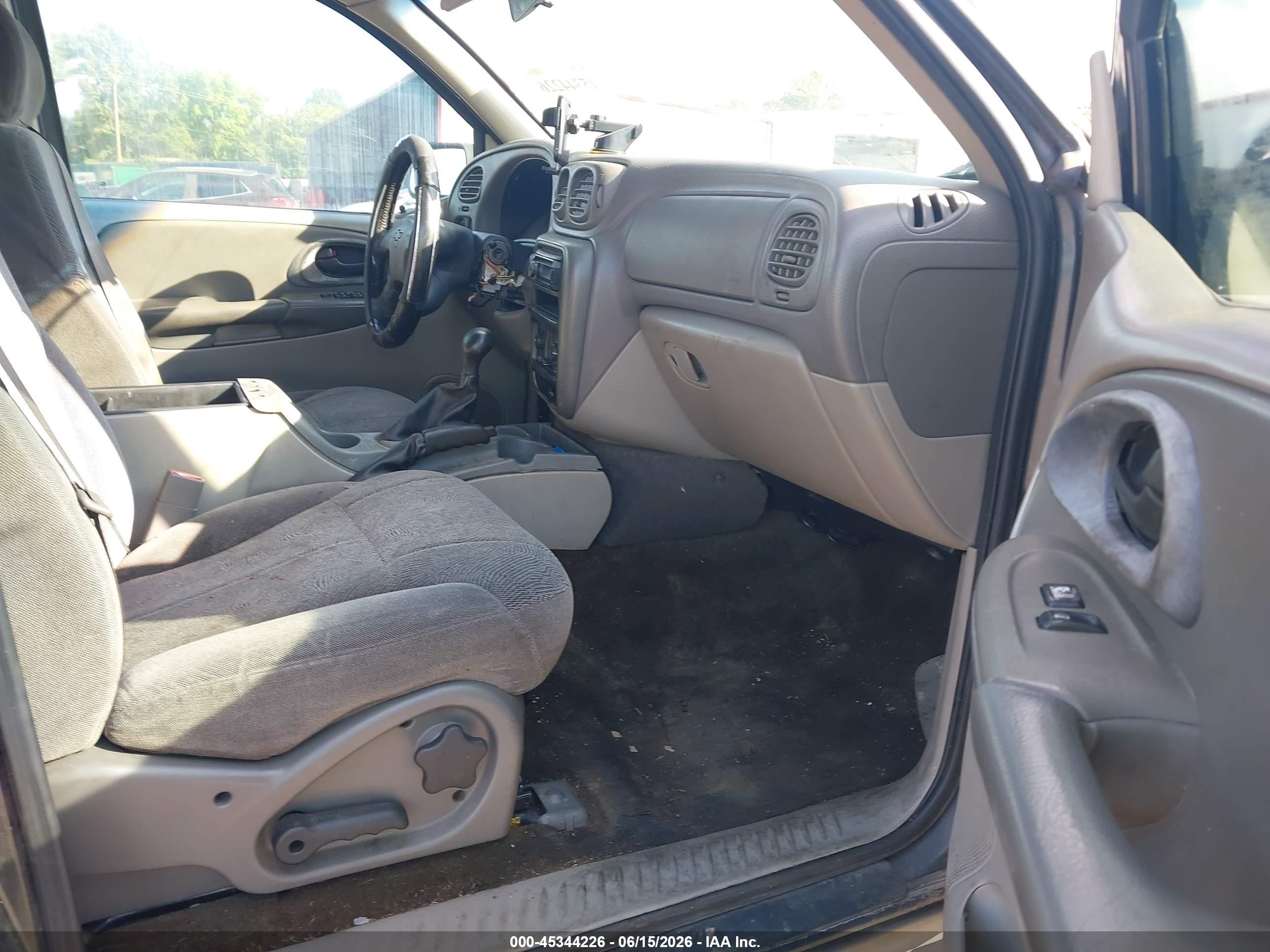 2003 Chevrolet Trailblazer Lt Gray vin: 1GNDS13S132285340