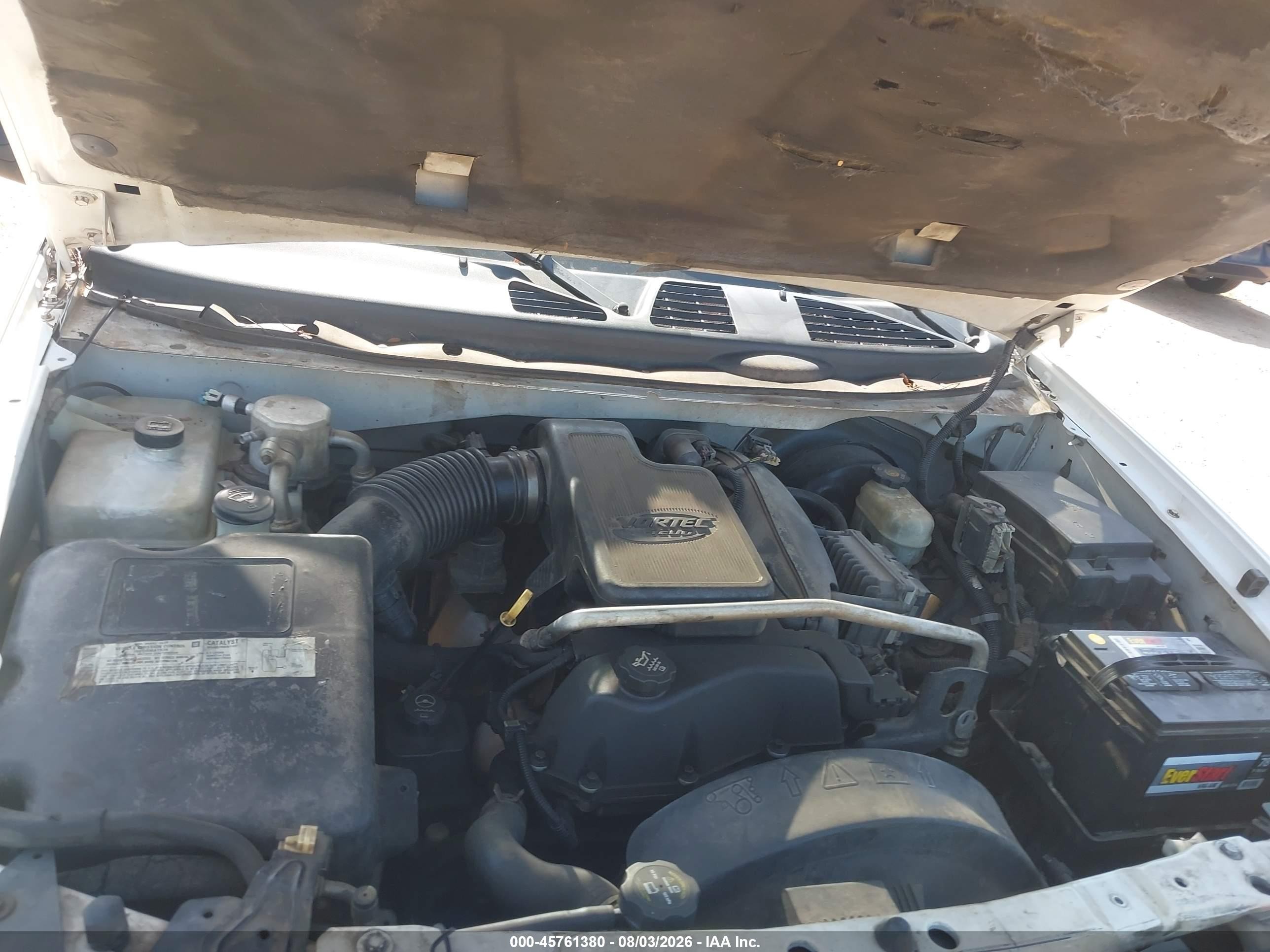2004 Chevrolet Trailblazer Ls White vin: 1GNDS13S142109633