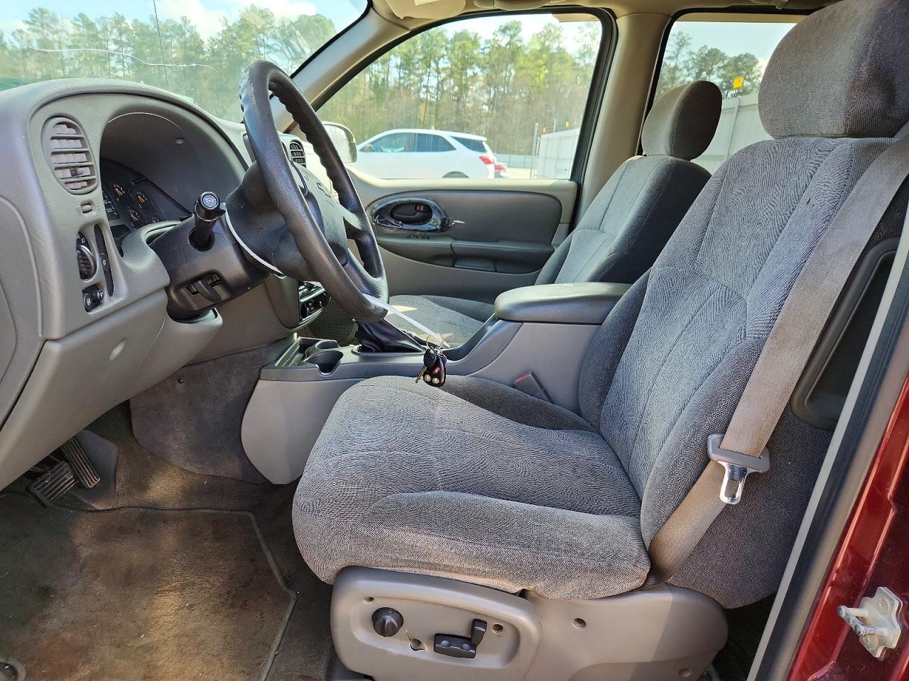 2004 Chevrolet Trailblazer Ls Maroon vin: 1GNDS13S142322548