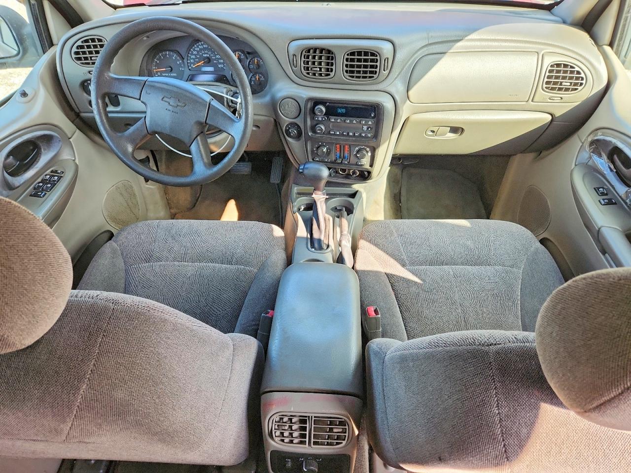 2004 Chevrolet Trailblazer Ls Maroon vin: 1GNDS13S142322548