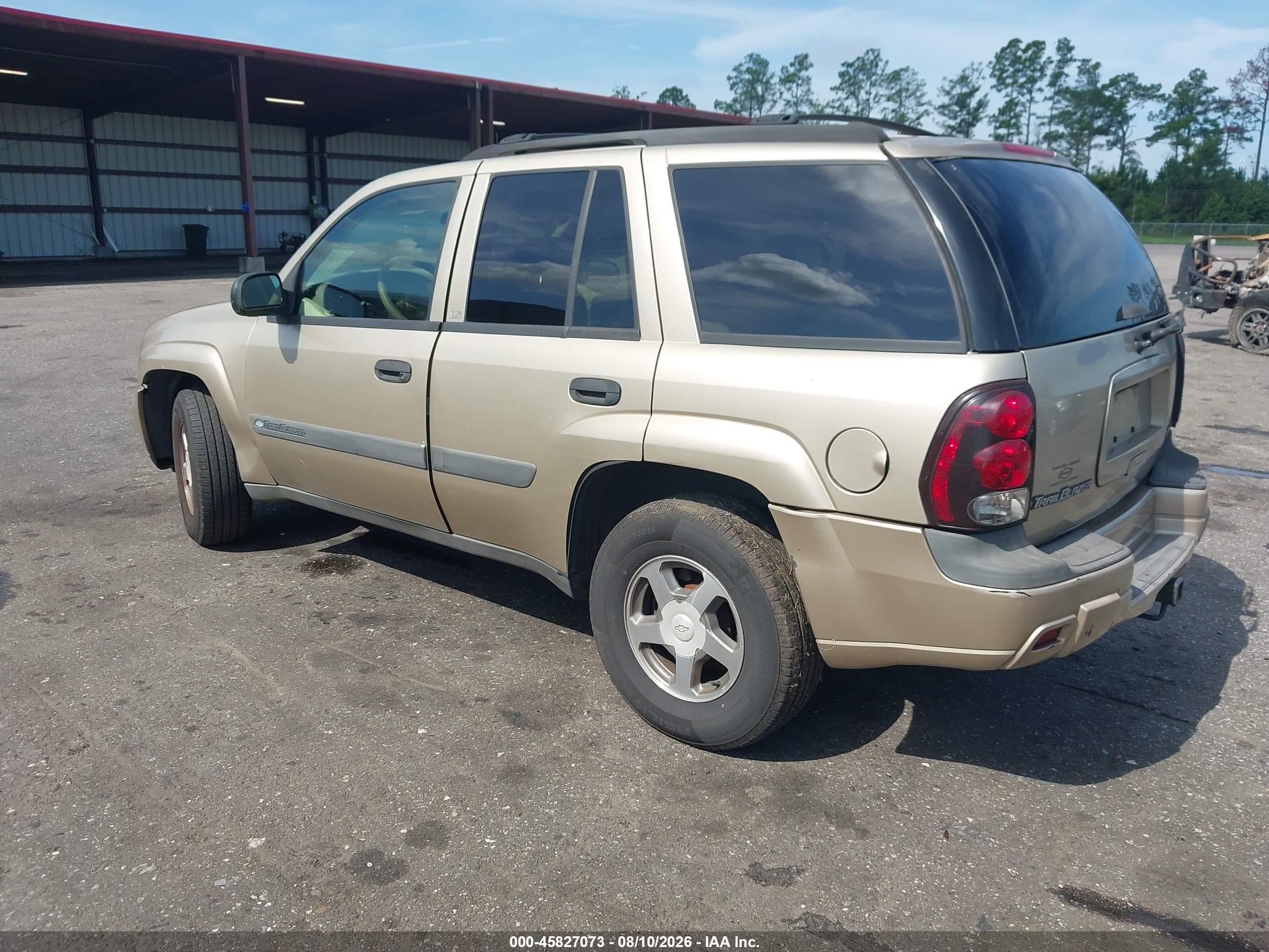 2004 Chevrolet Trailblazer Ls Gold vin: 1GNDS13S142447288