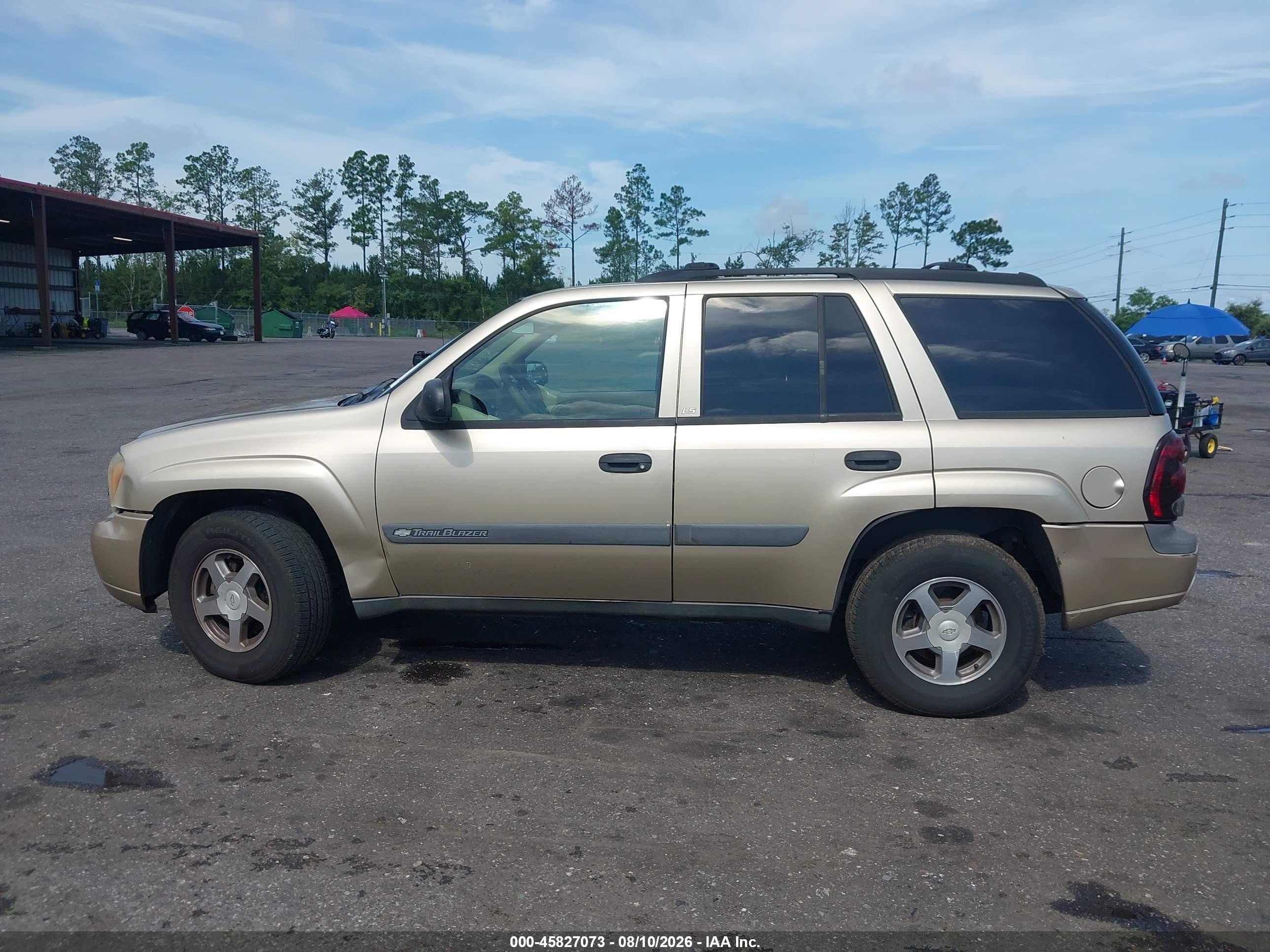 2004 Chevrolet Trailblazer Ls Gold vin: 1GNDS13S142447288