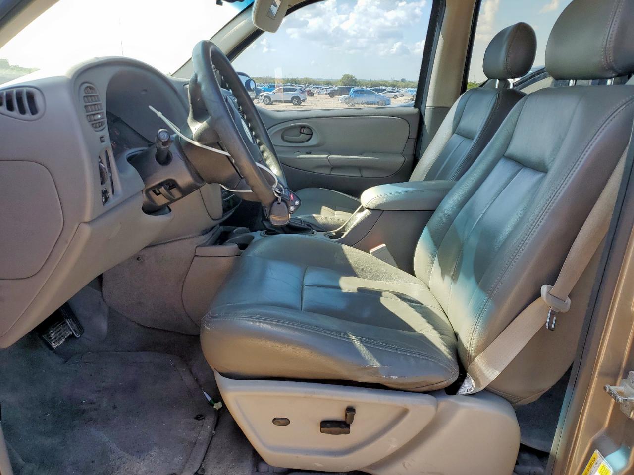 2008 Chevrolet Trailblazer Ls Gray vin: 1GNDS13S182176383