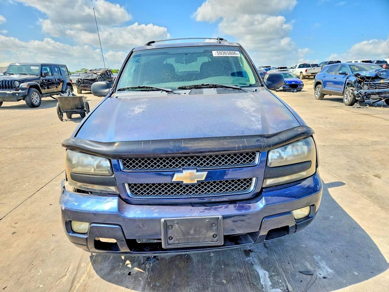 2008 Chevrolet Trailblazer Blue vin: 1GNDS13S182257724