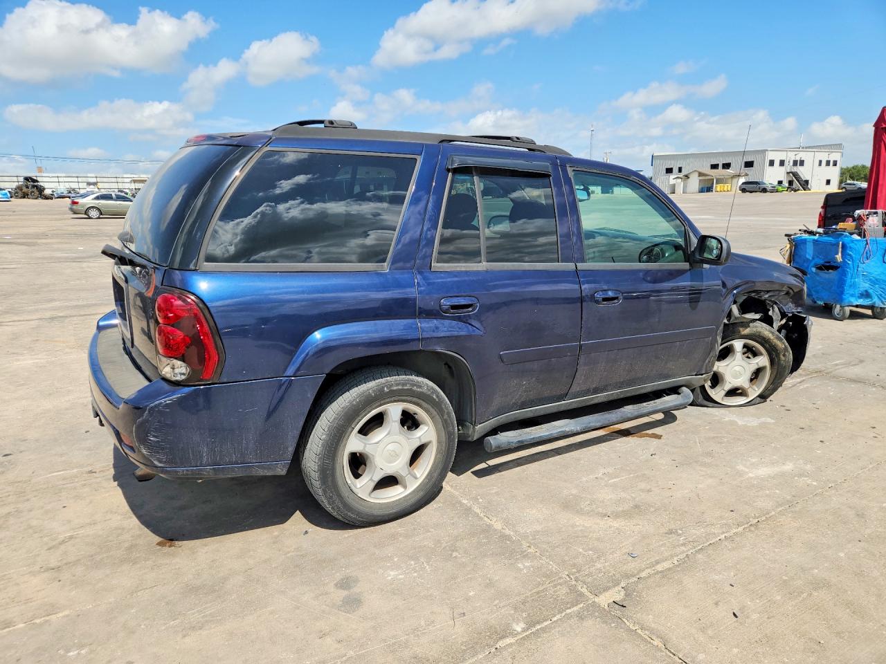 2008 Chevrolet Trailblazer Blue vin: 1GNDS13S182257724